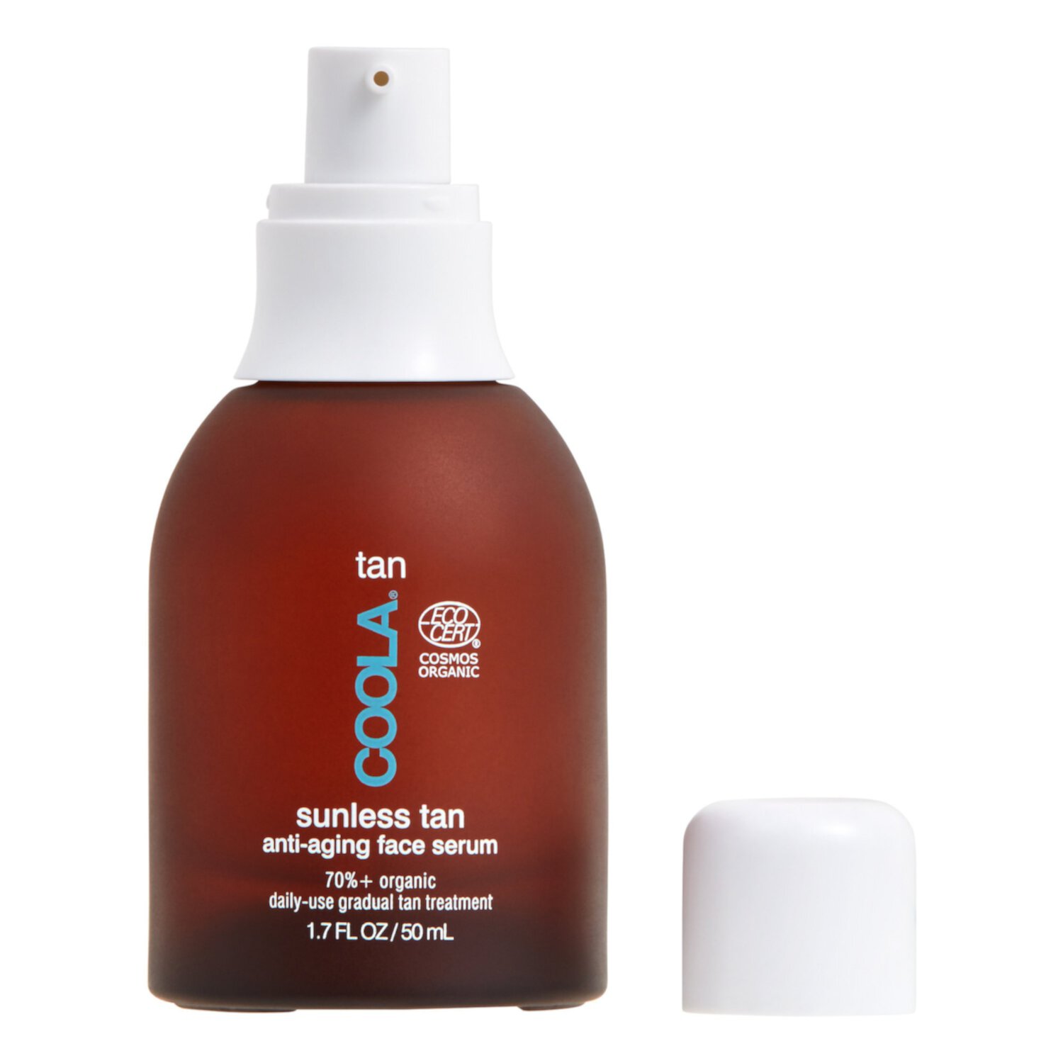Антивозрастная сыворотка-автозагар для лица Sunless Tan с гиалуроновой кислотой COOLA