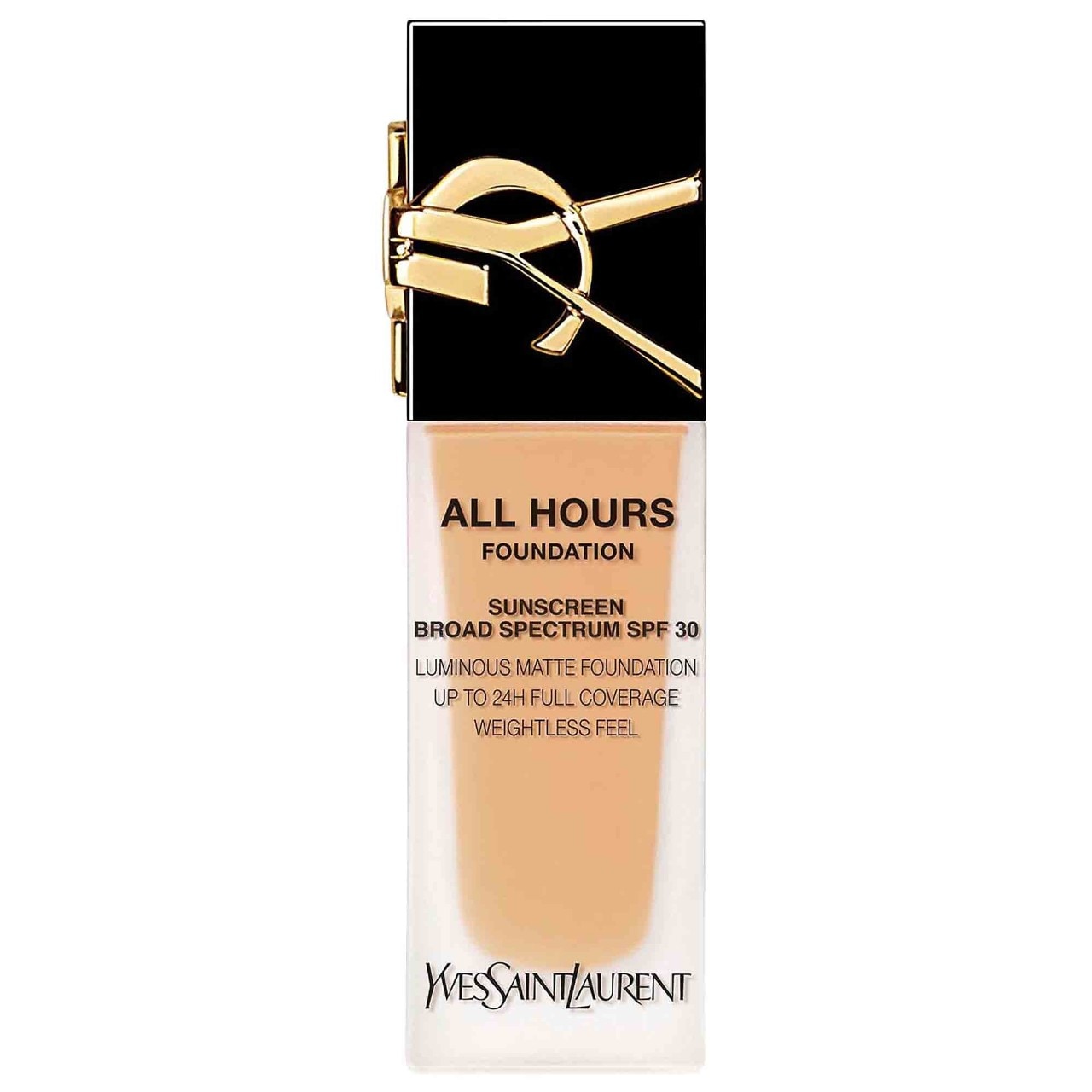 All Hours Luminous Natural Matte Foundation 24H Стойкая основа SPF 30 с гиалуроновой кислотой Yves Saint Laurent