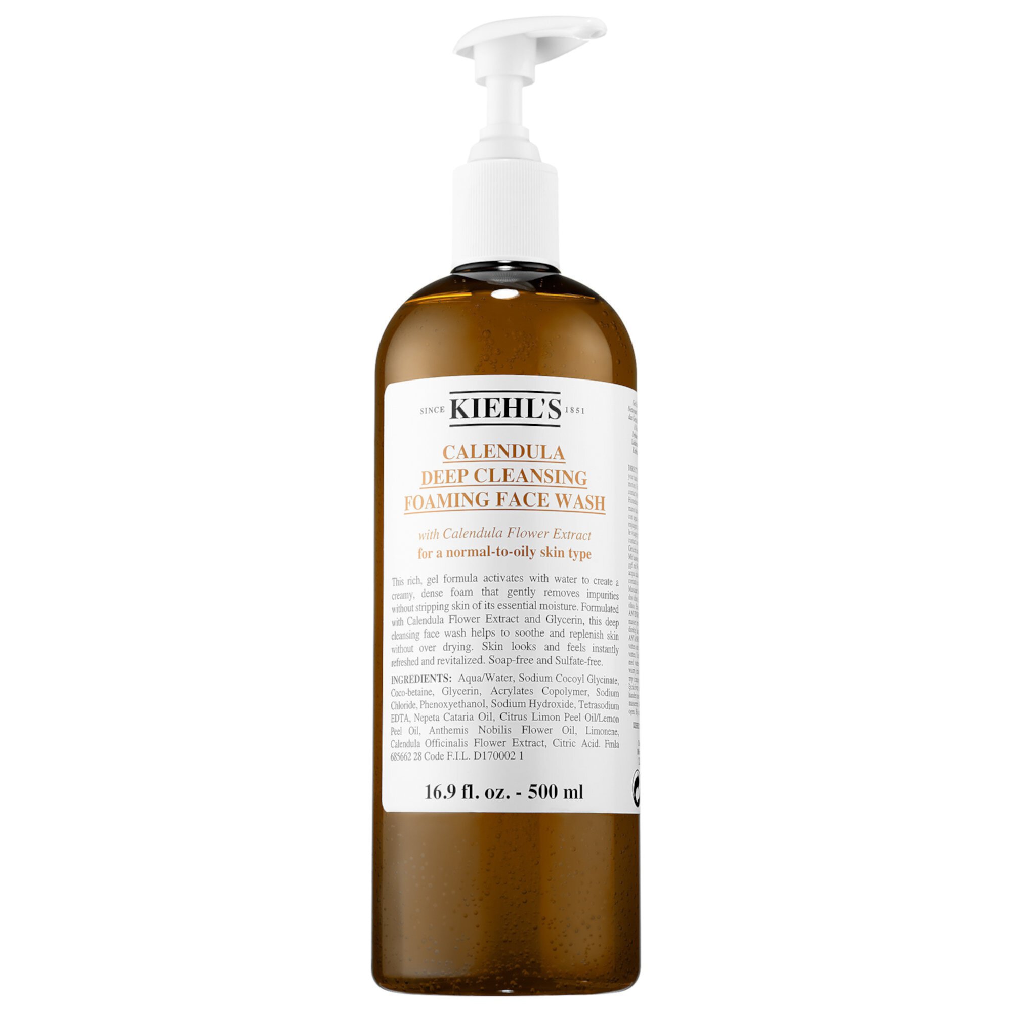 Пенка для умывания лица Calendula Deep Clean Kiehl's Since 1851