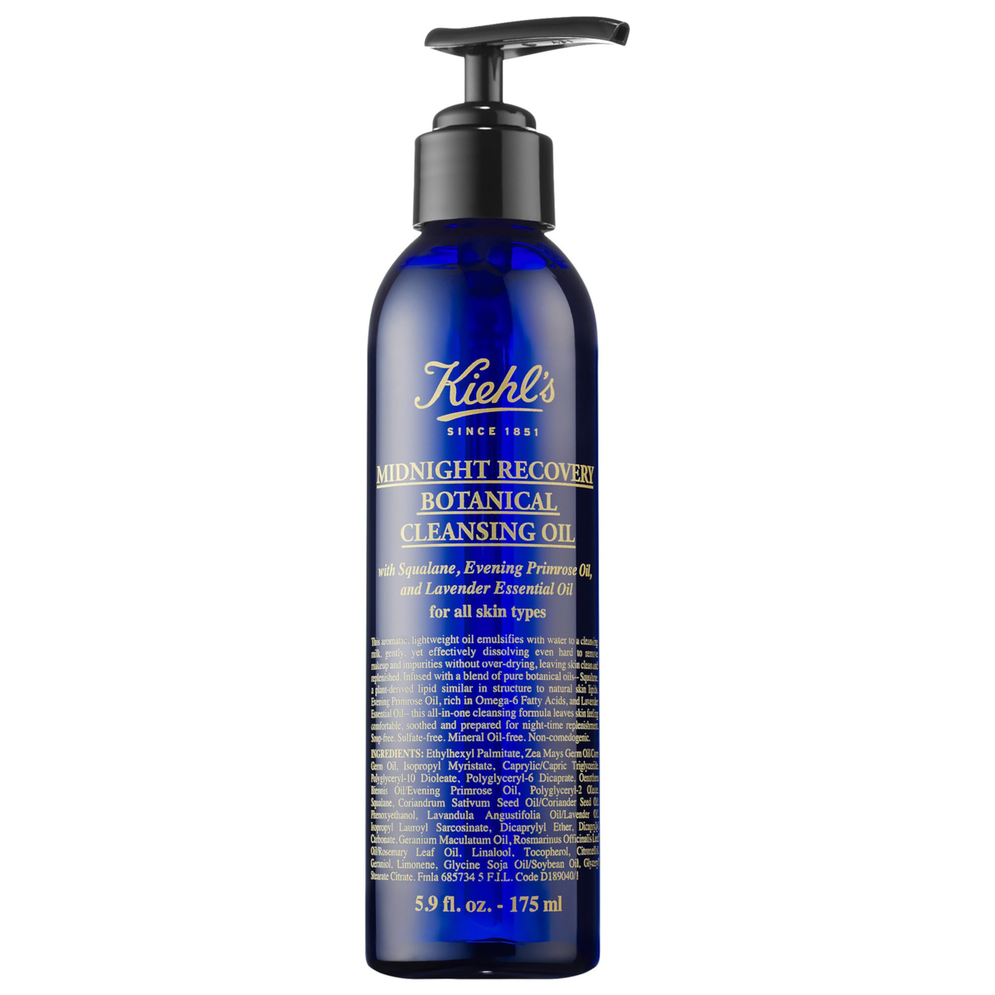 Растительное очищающее масло Midnight Recovery Kiehl's Since 1851