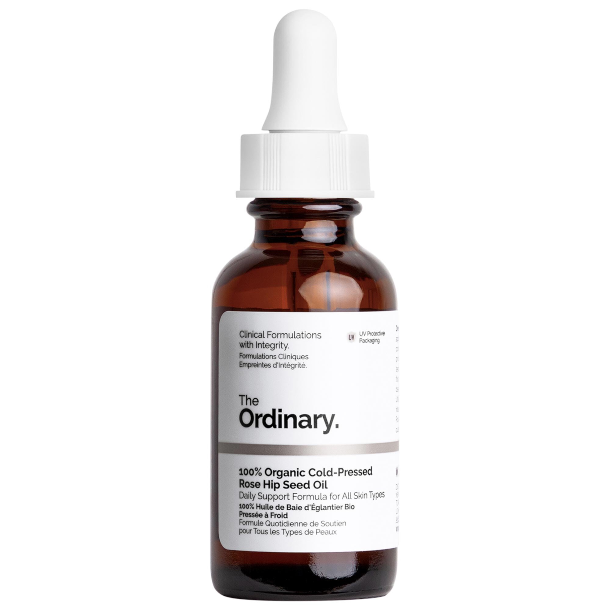 100% органическое масло семян шиповника холодного отжима The Ordinary