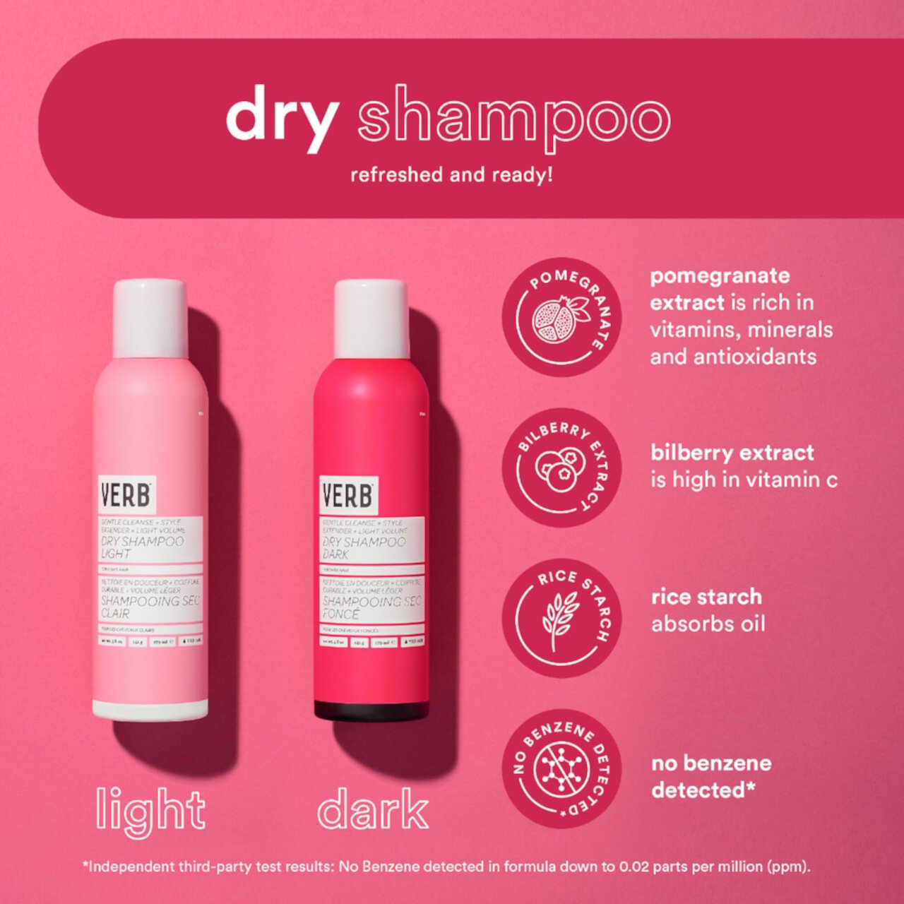 Dry Shampoo for Dark Hair Verb