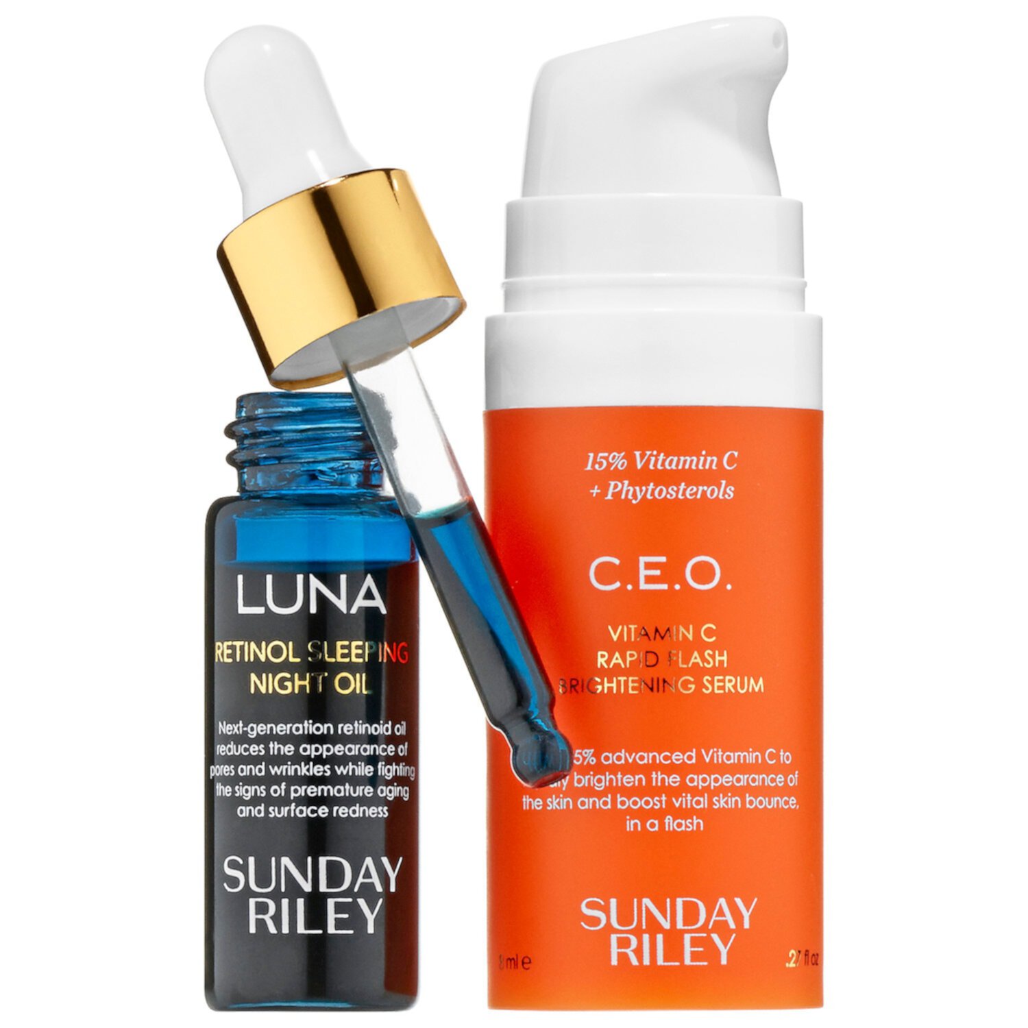 Multivitamins 15% Vitamin C + Retinol Mini Set Sunday Riley