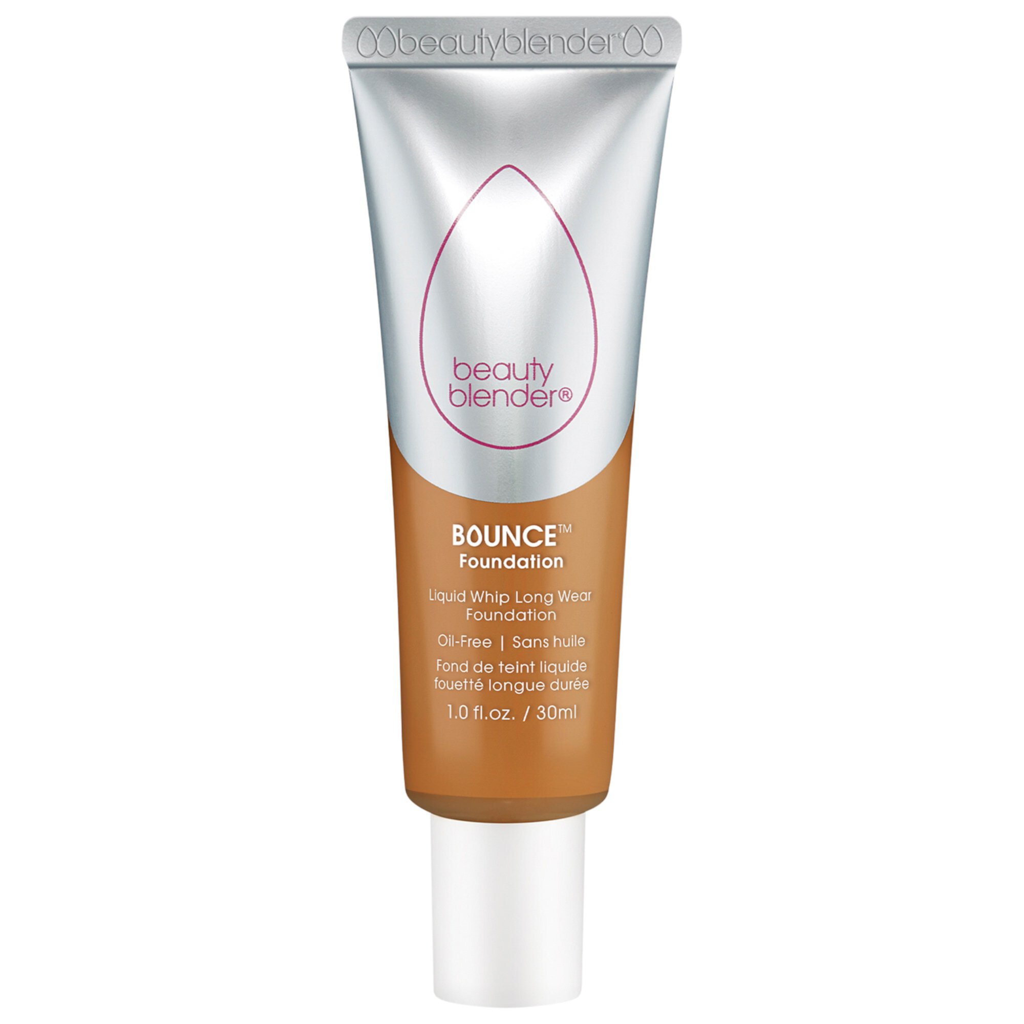 Тональное средство Bounce™ Liquid Whip с полным покрытием и стойкостью до 24 часов. Beautyblender