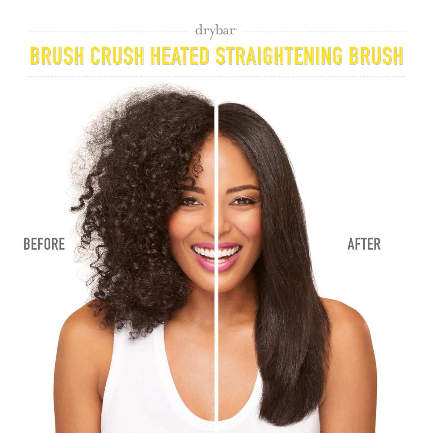 Щетка для выпрямления с подогревом The Brush Crush DRYBAR