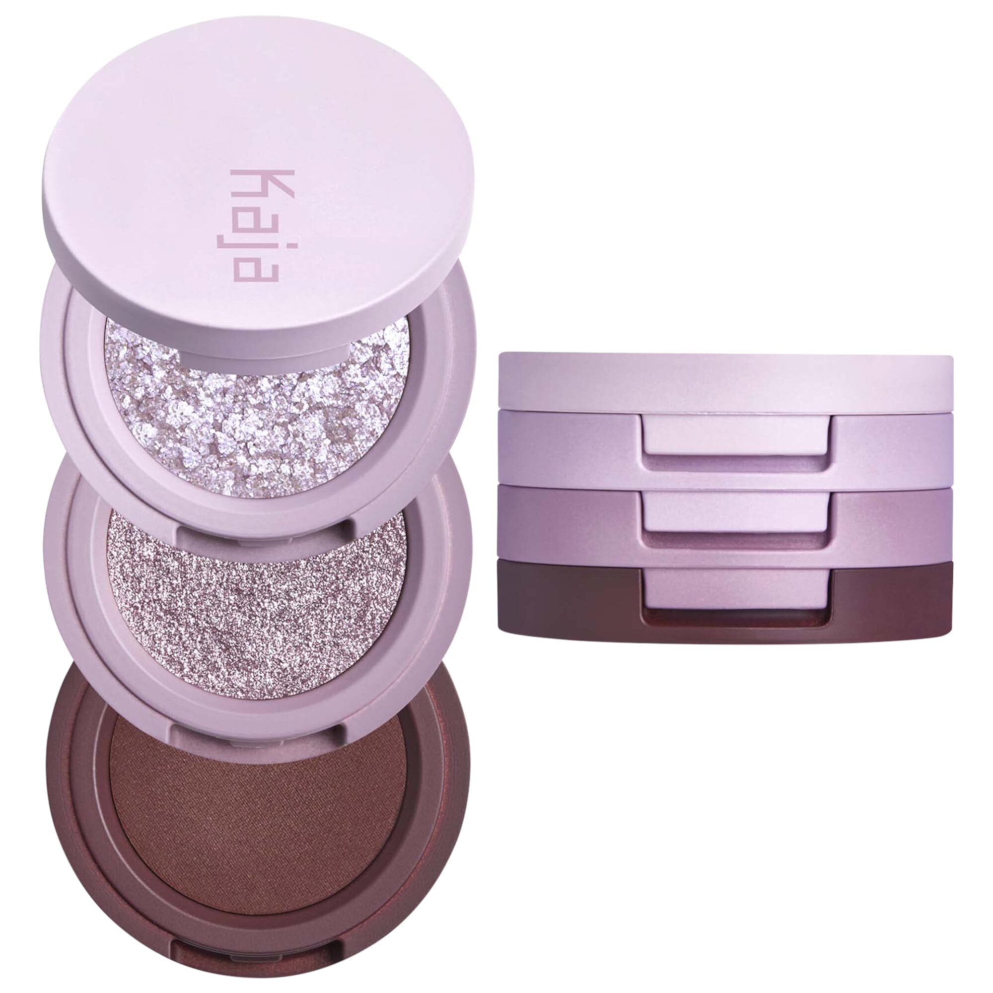 Трио теней для век Bento Bouncy Eyeshadow Kaja