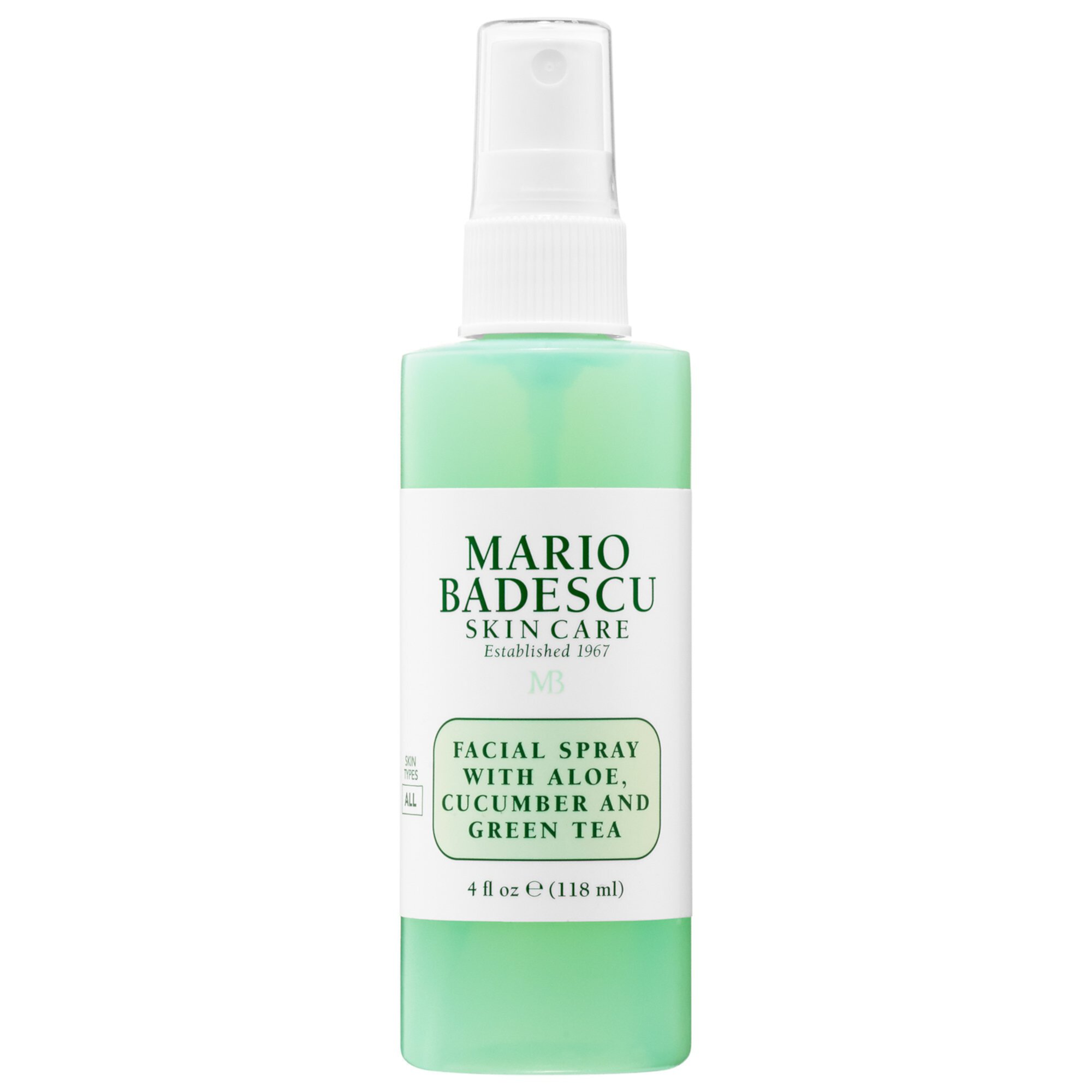 Спрей для лица с алоэ, огурцом и зеленым чаем Mario Badescu