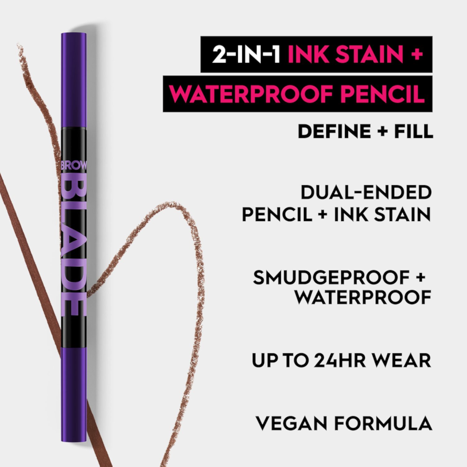 Brow Blade 2-in-1 Eyebrow Pen + Waterproof Pencil Urban Decay