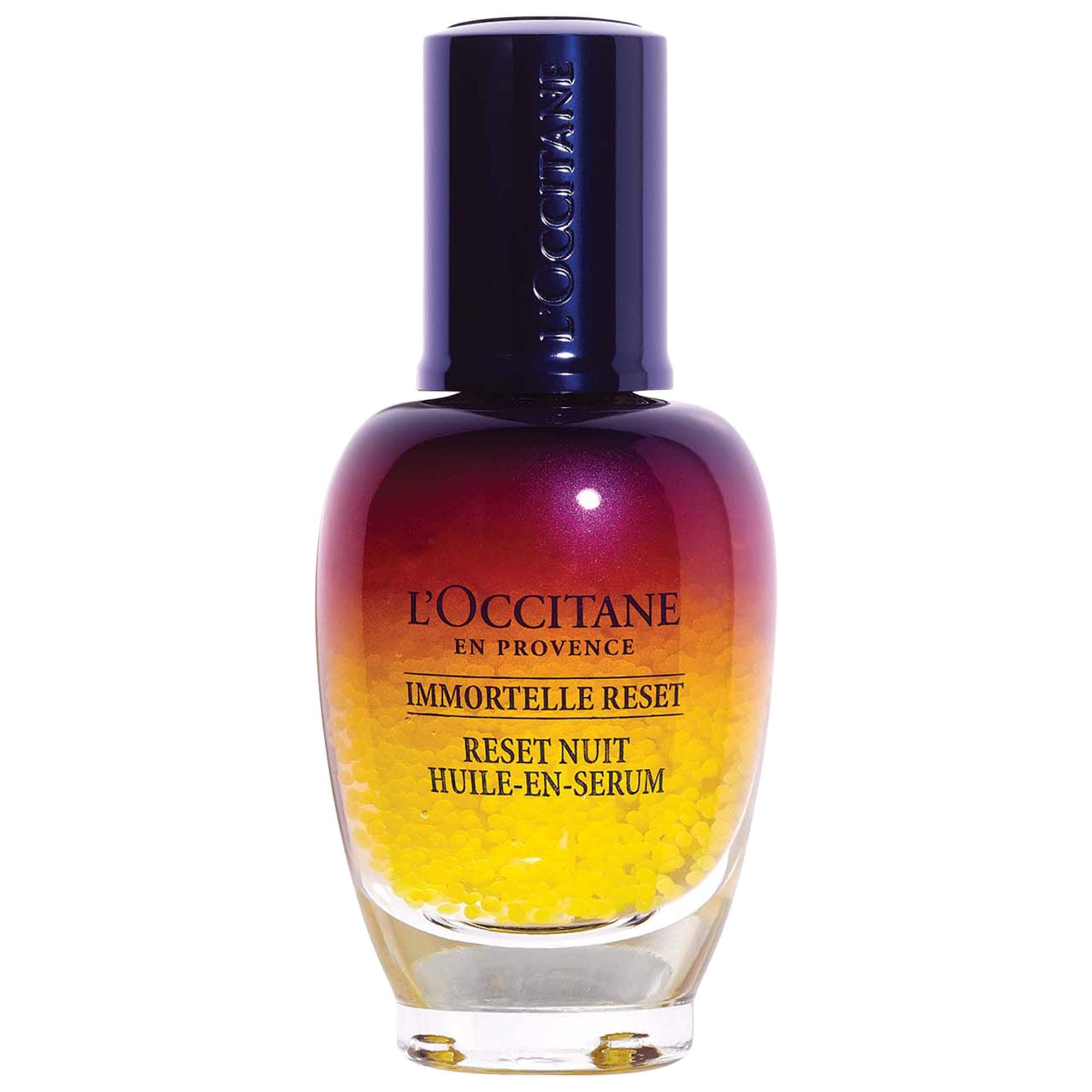 Масло-впитывающая сыворотка Immortelle Reset Overnight Reset L'Occitane