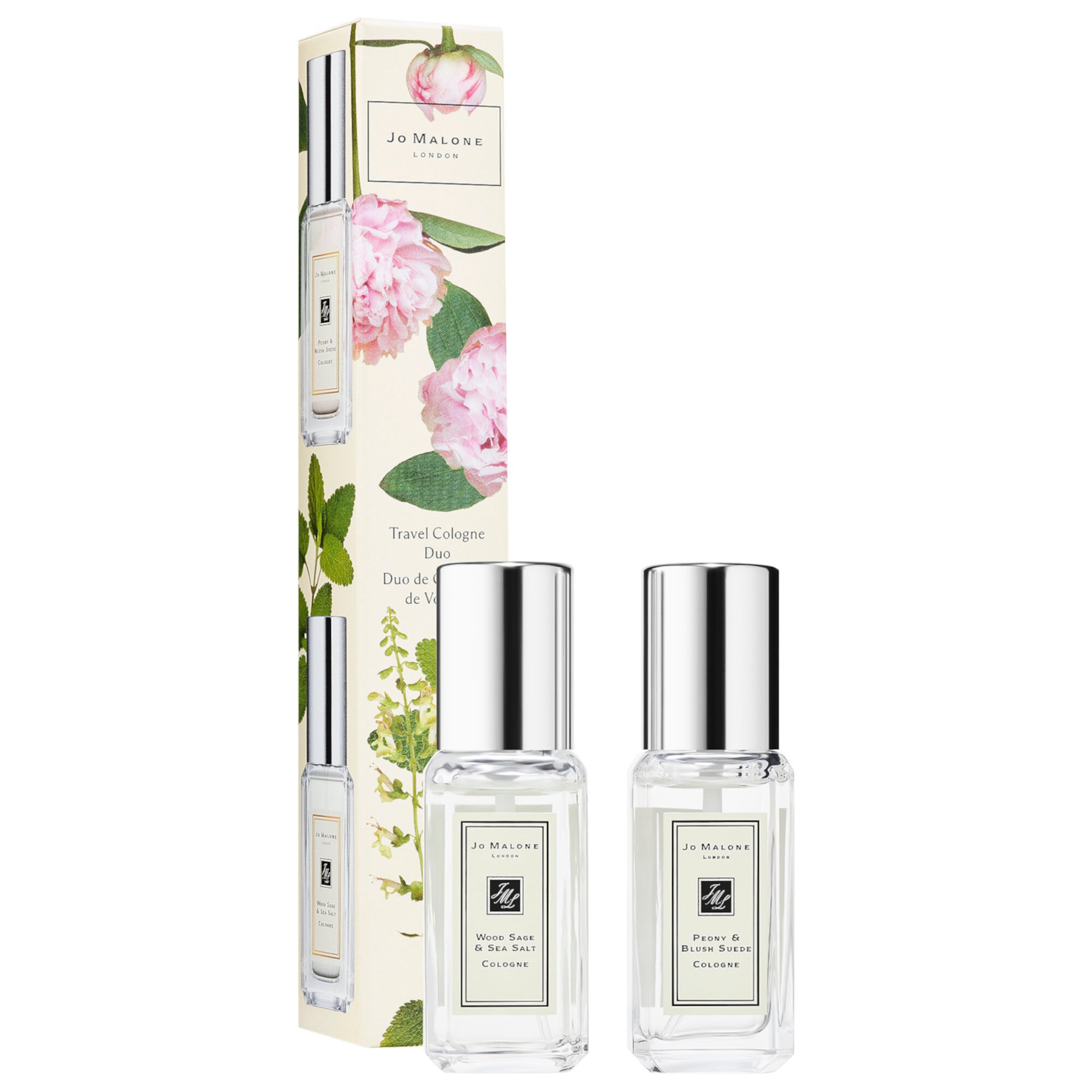 Wood Sage & Sea Salt/ Peony & Blush Suede Mini Set Jo Malone London