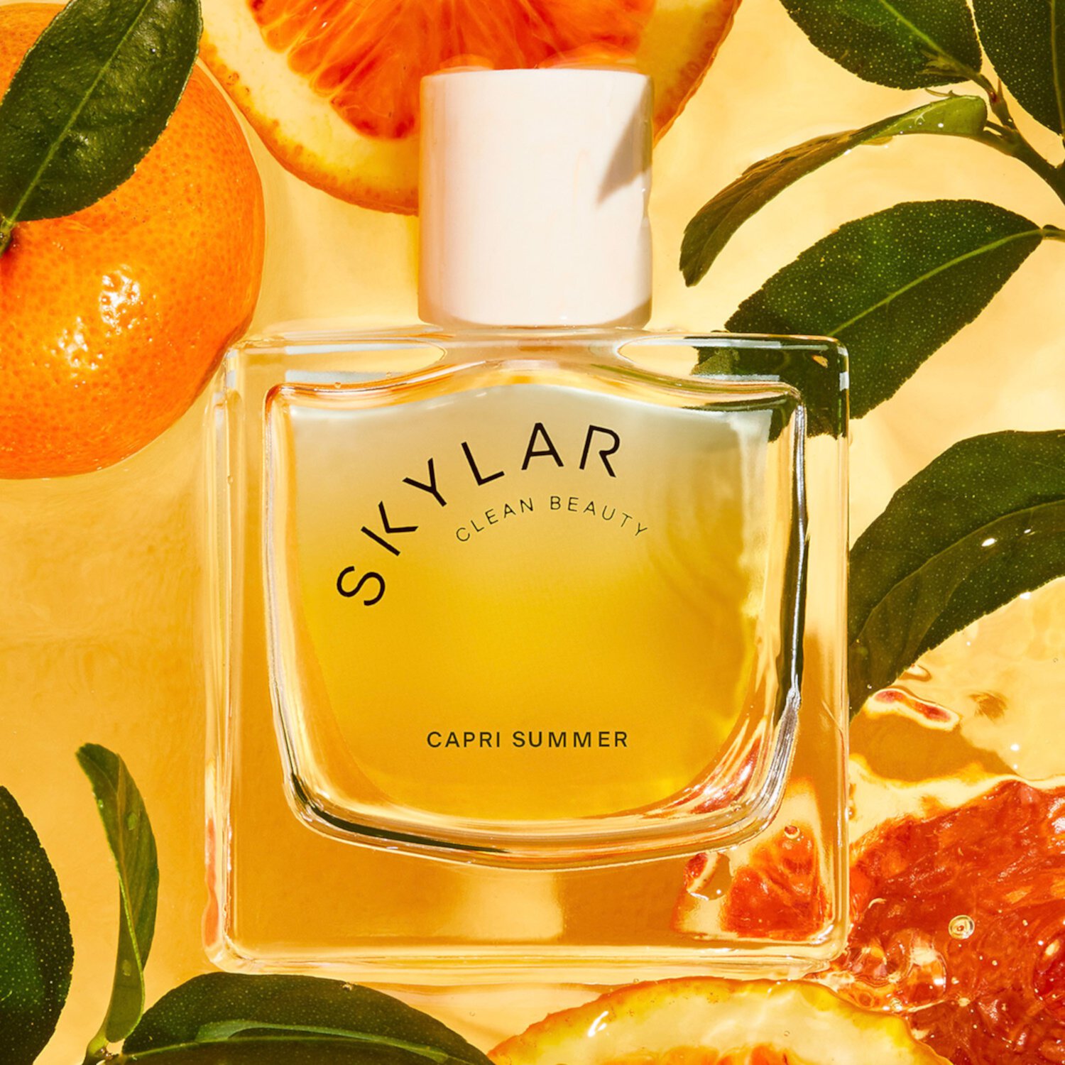 Capri Summer Eau De Parfum Роллерболл с цитрусовым ароматом и нотами бергамота, 10 мл Skylar