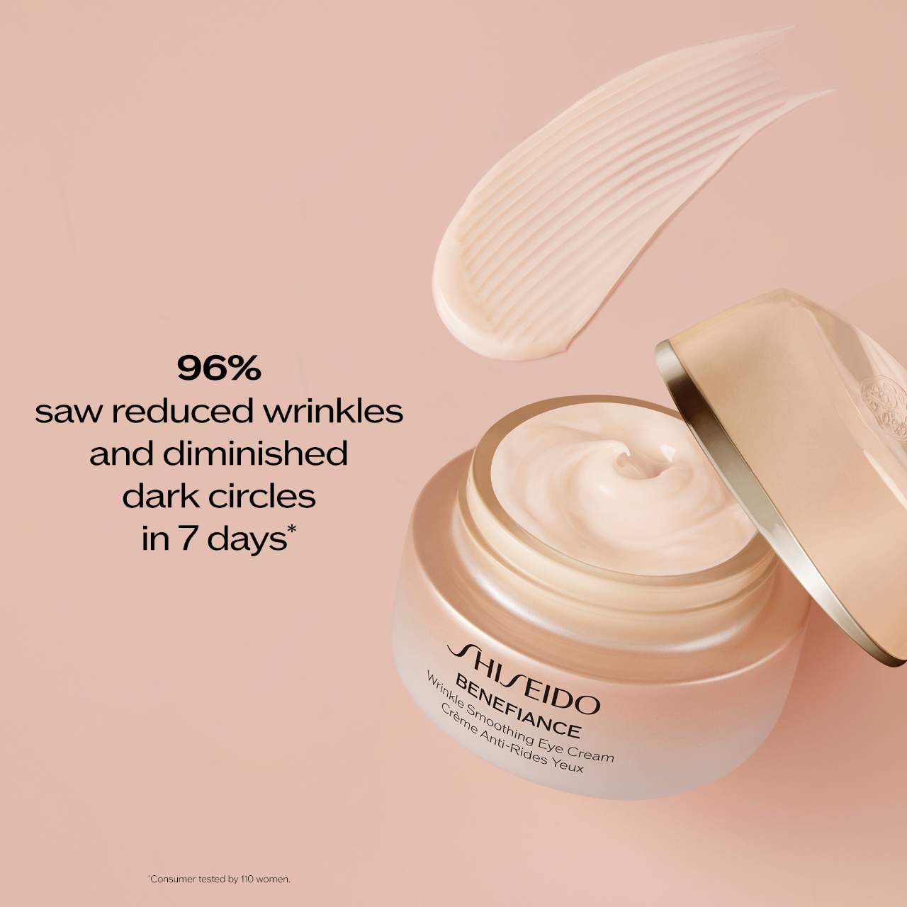 Benefiance Крем для век, разглаживающий морщины Shiseido