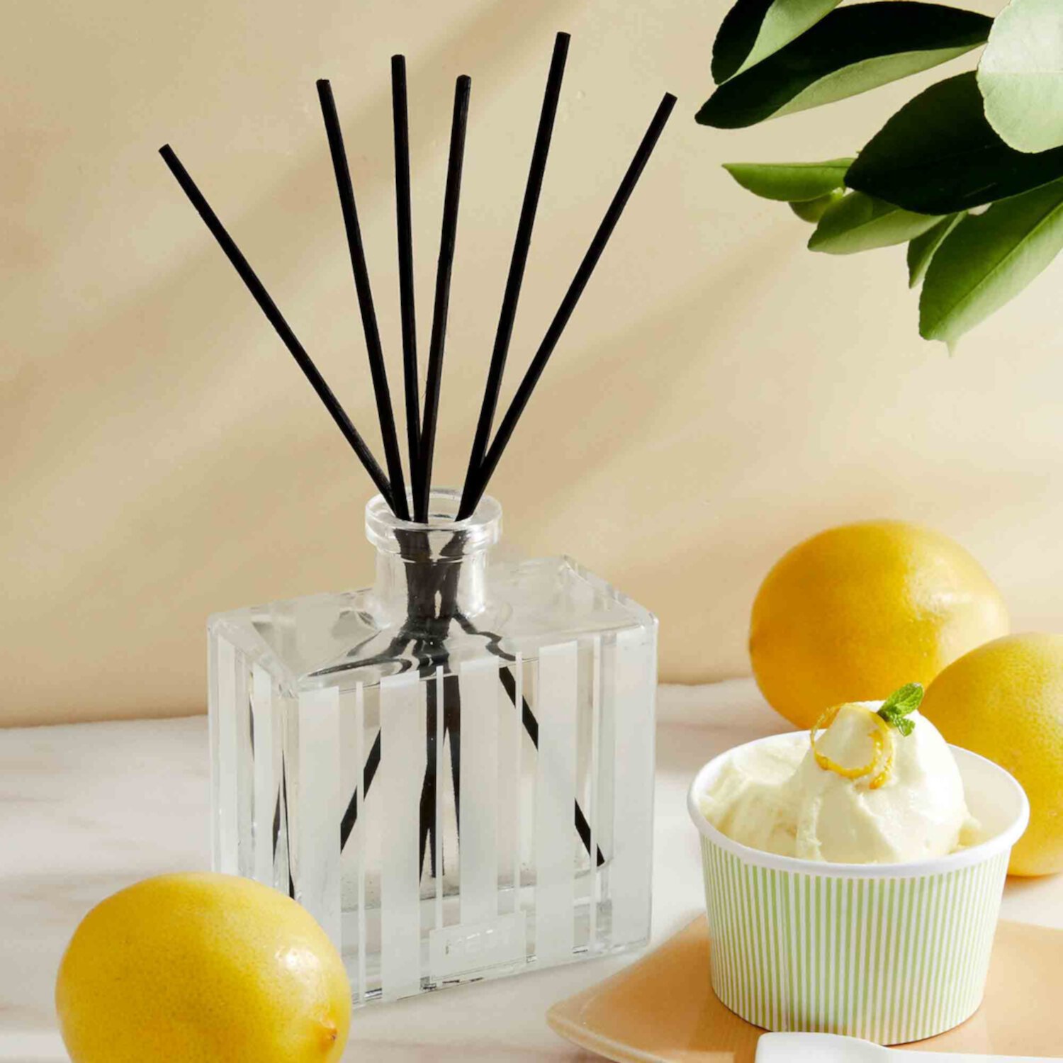 Amalfi Lemon & Mint Reed Diffuser Nest New York