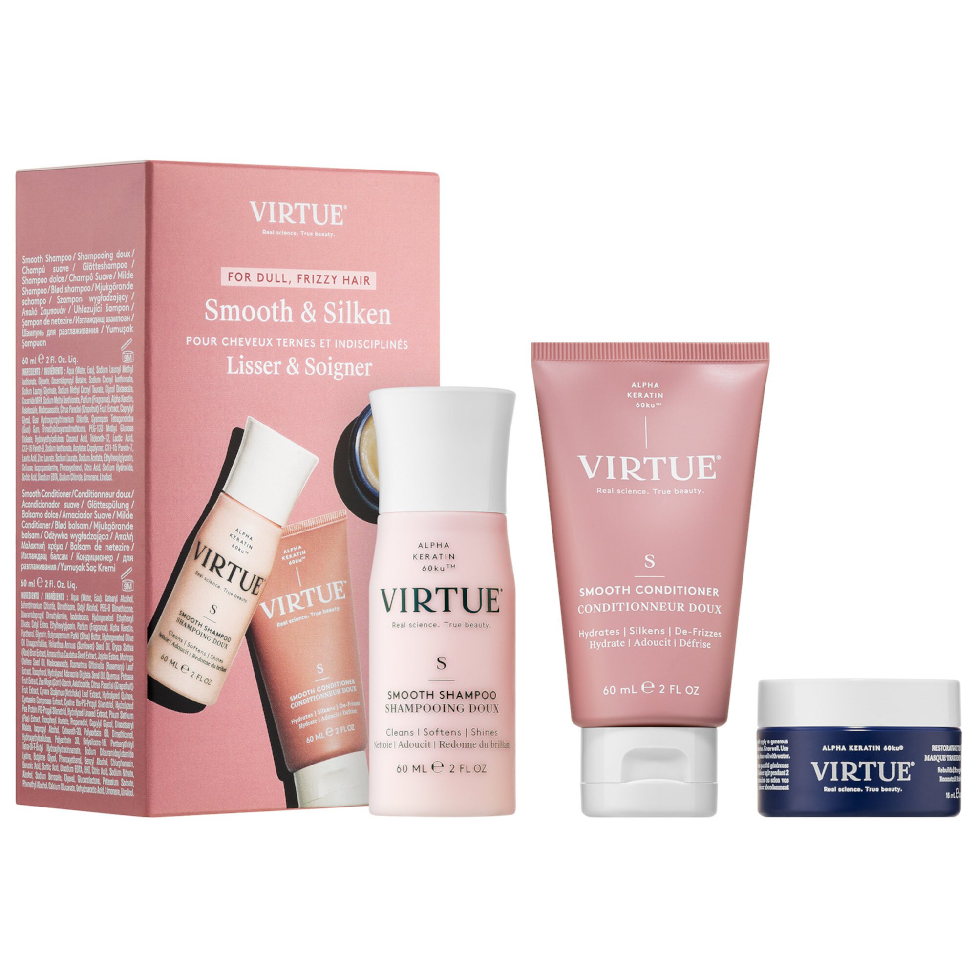 Smooth Discovery Set for Coarse & Textured Hair Virtue