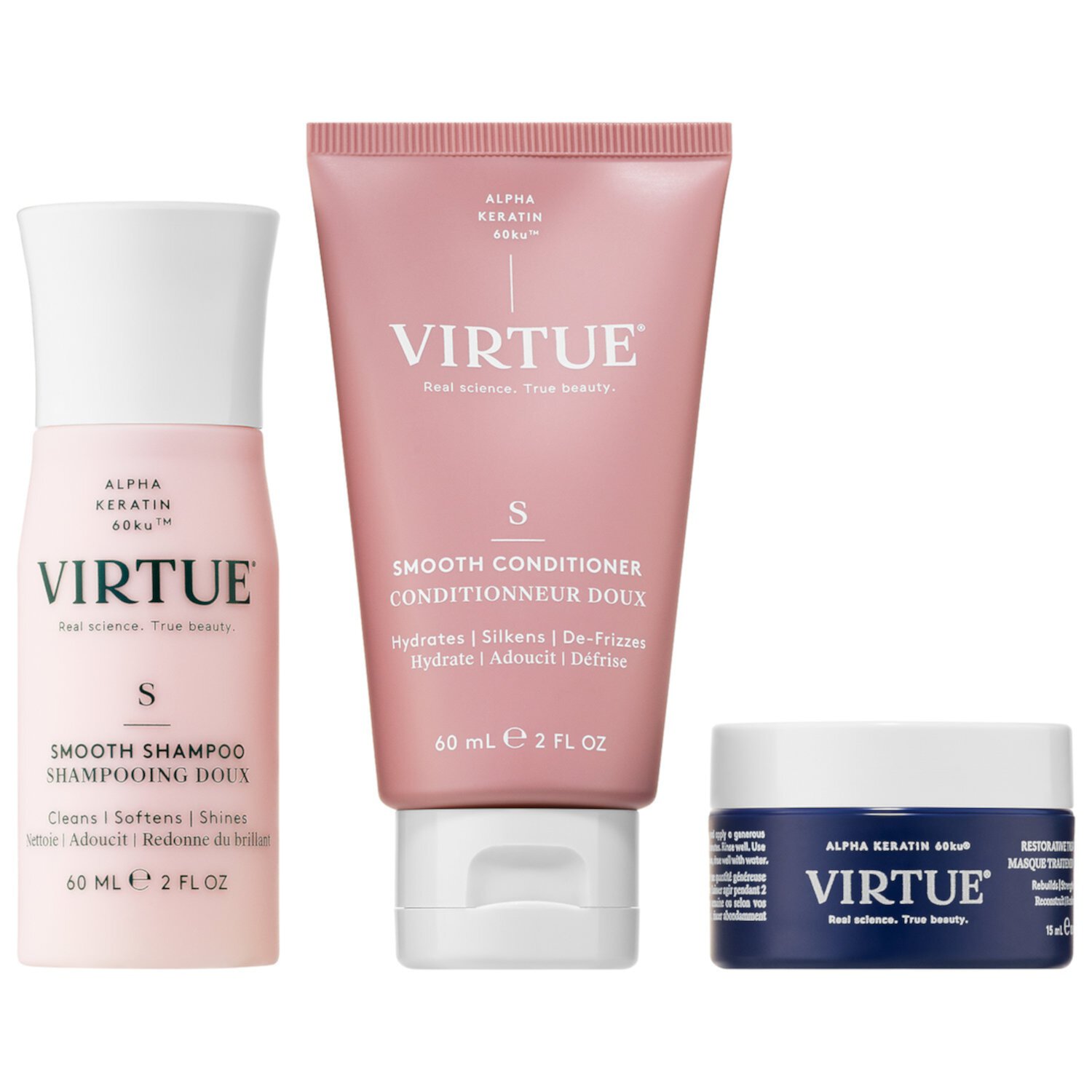 Smooth Discovery Set for Coarse & Textured Hair Virtue