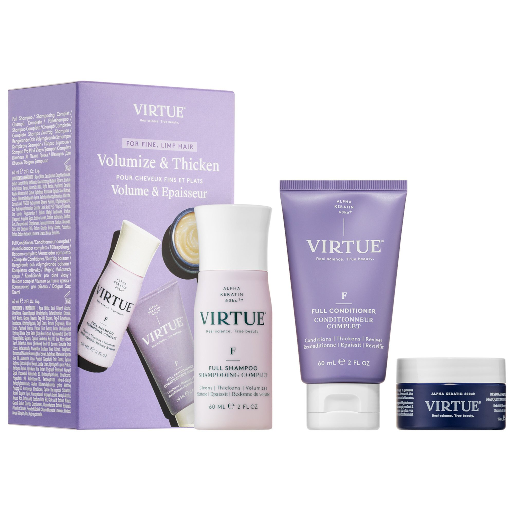 Volumizing Full Discovery Set for Fine Hair Virtue