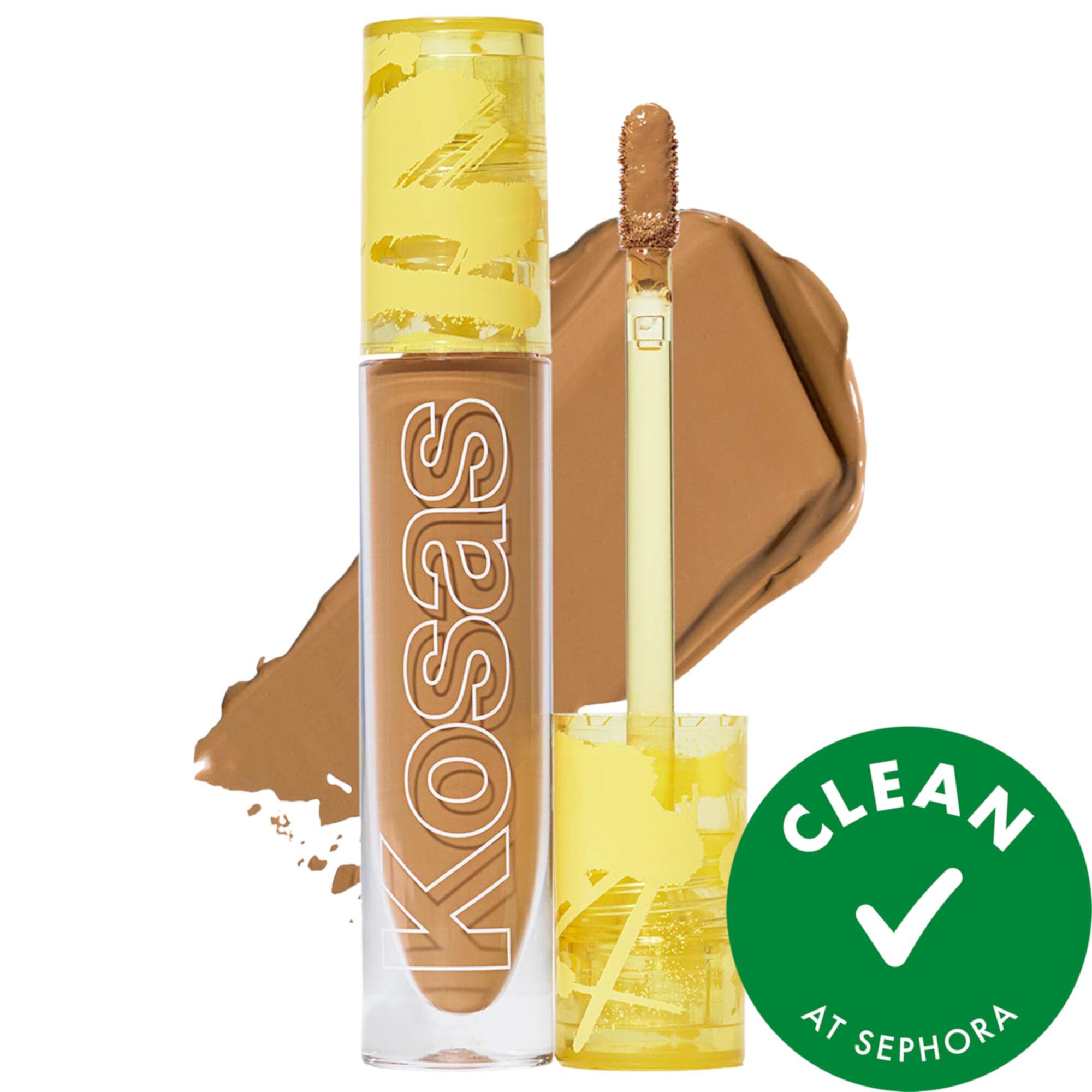 Revealer Super Creamy + Brightening Concealer with Caffeine and Hyaluronic Acid Kosas