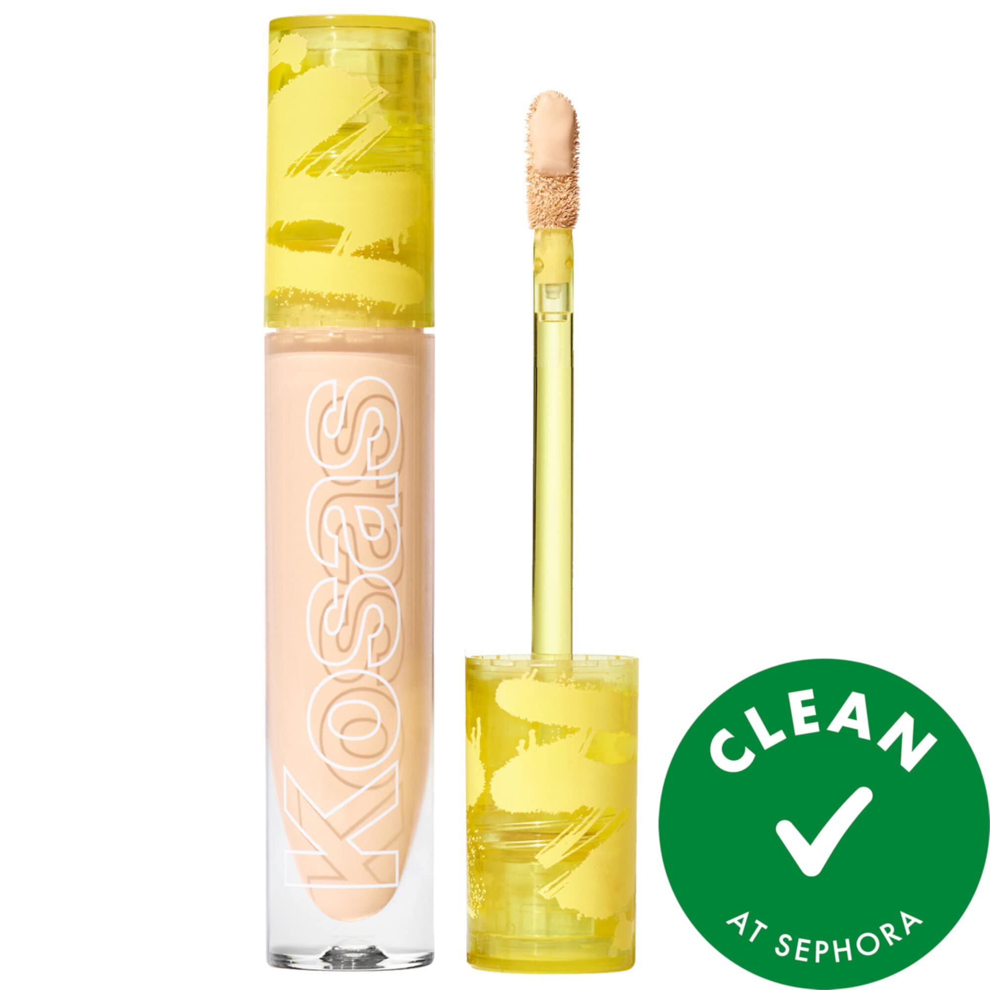 Revealer Super Creamy + Brightening Concealer with Caffeine and Hyaluronic Acid Kosas