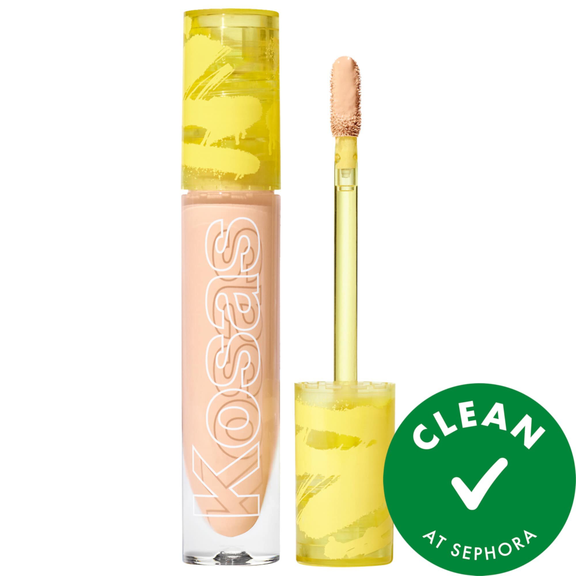 Revealer Super Creamy + Brightening Concealer with Caffeine and Hyaluronic Acid Kosas