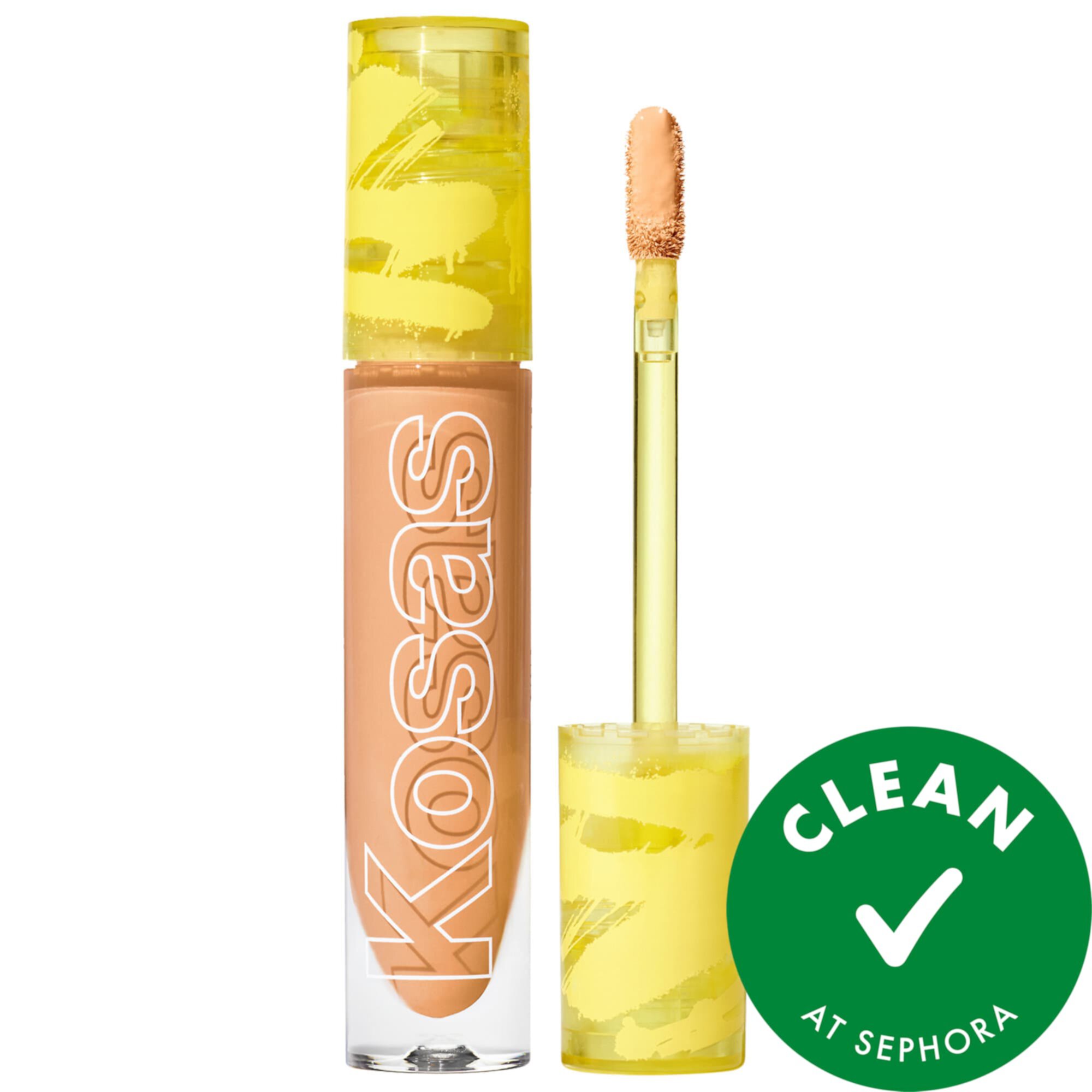 Revealer Super Creamy + Brightening Concealer with Caffeine and Hyaluronic Acid Kosas