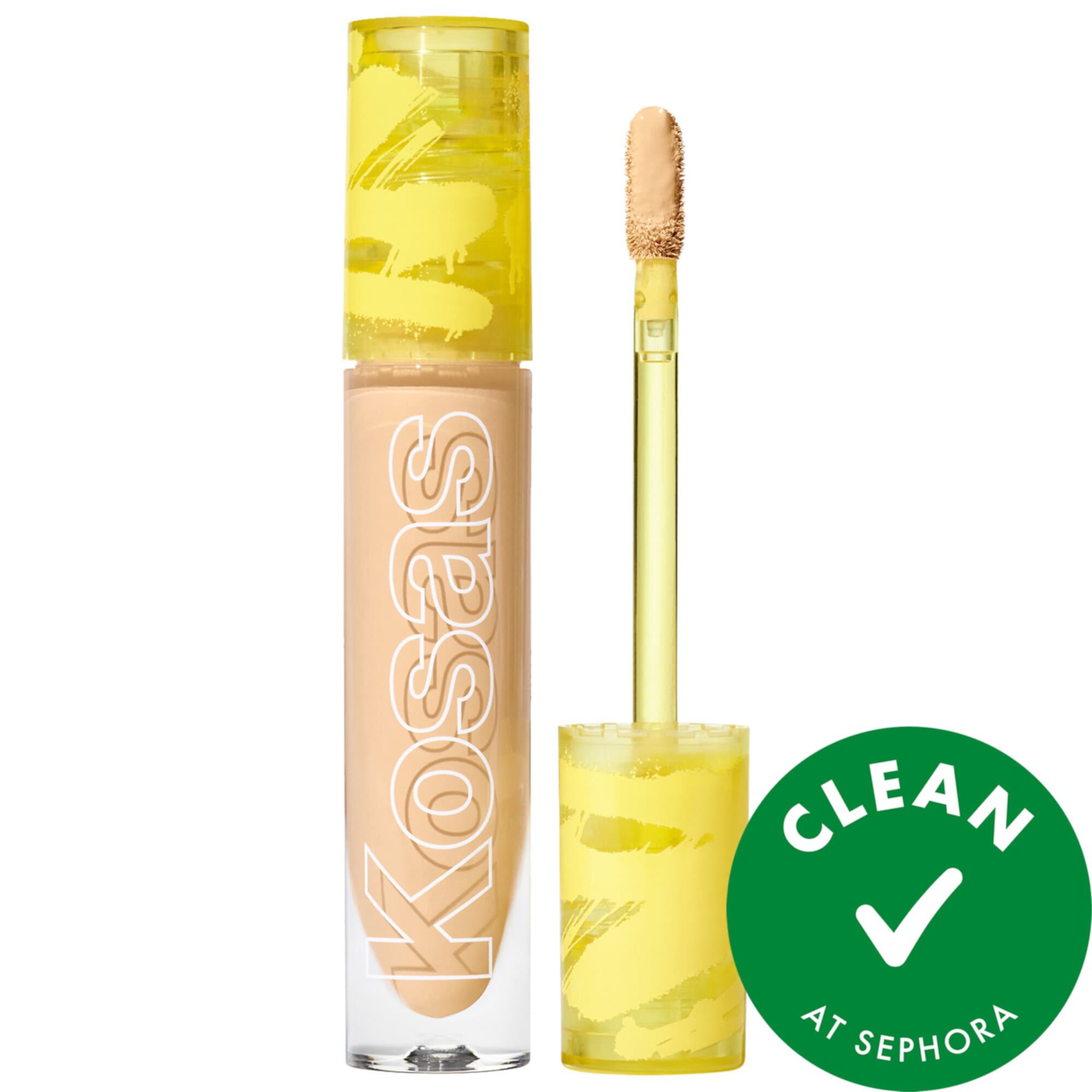 Revealer Super Creamy + Brightening Concealer with Caffeine and Hyaluronic Acid Kosas