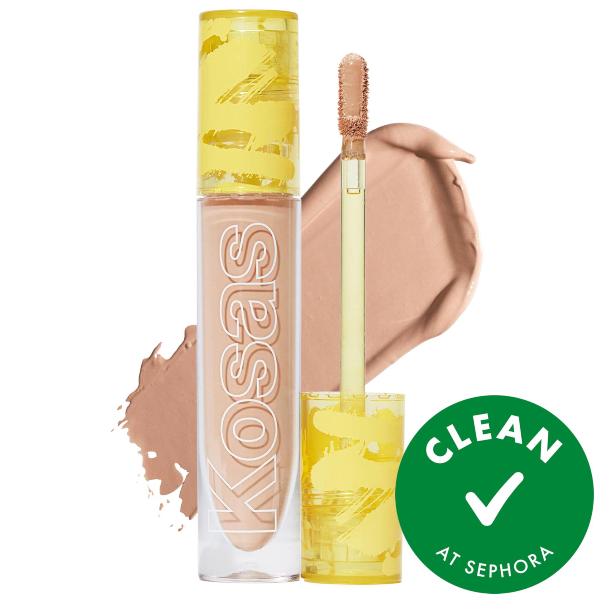 Revealer Super Creamy + Brightening Concealer with Caffeine and Hyaluronic Acid Kosas