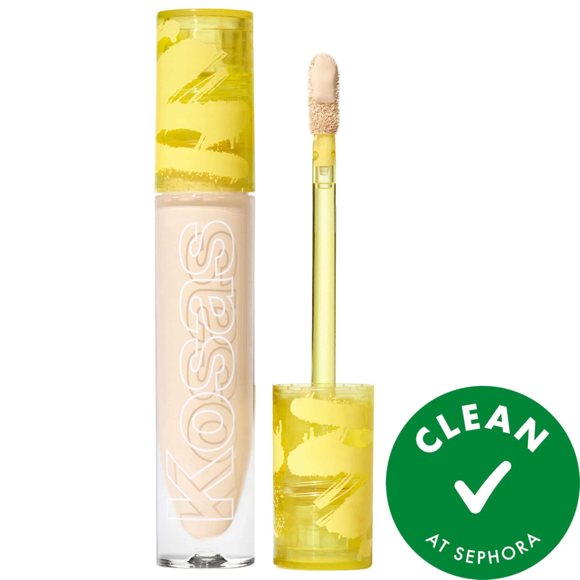 Revealer Super Creamy + Brightening Concealer with Caffeine and Hyaluronic Acid Kosas