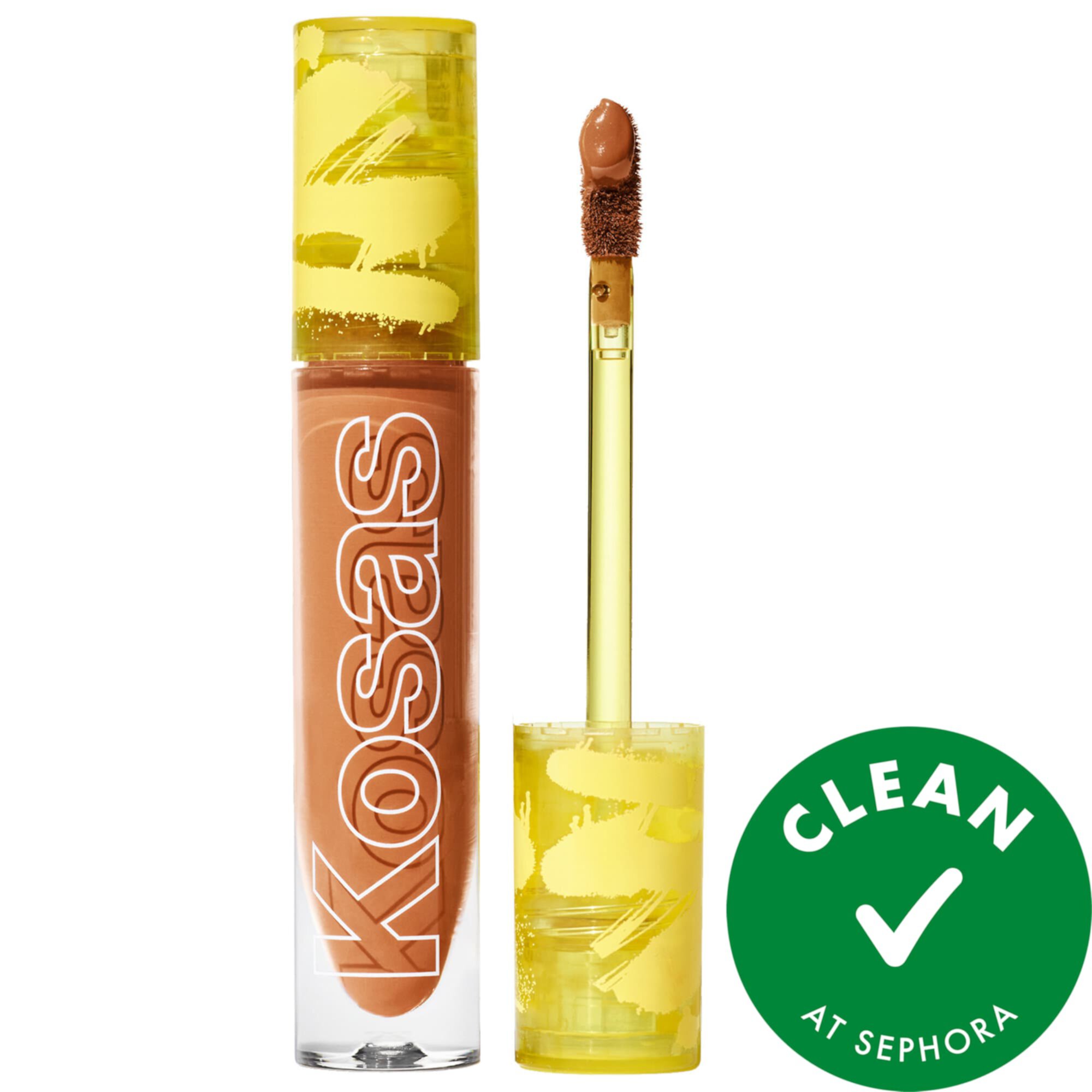 Revealer Super Creamy + Brightening Concealer with Caffeine and Hyaluronic Acid Kosas