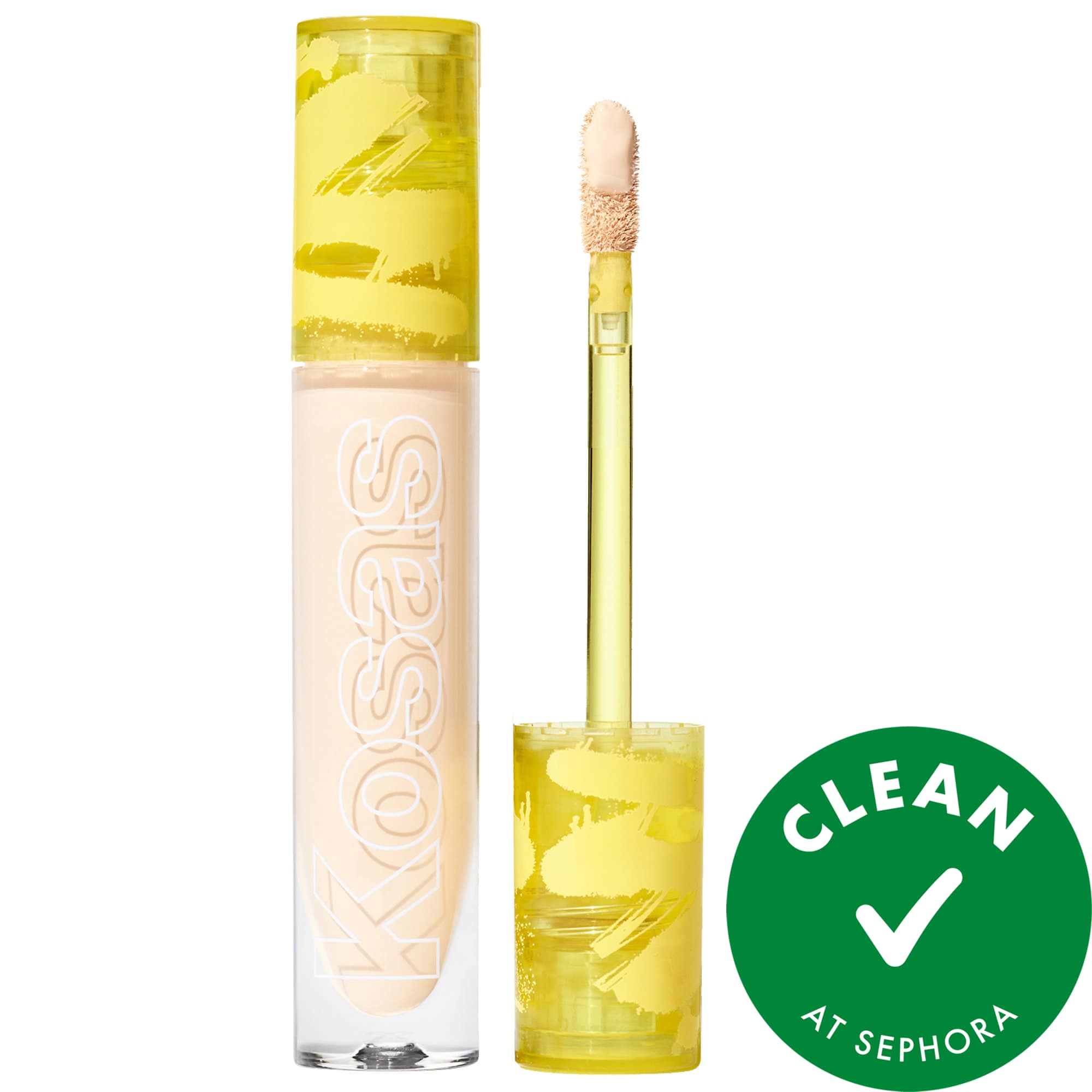 Revealer Super Creamy + Brightening Concealer with Caffeine and Hyaluronic Acid Kosas