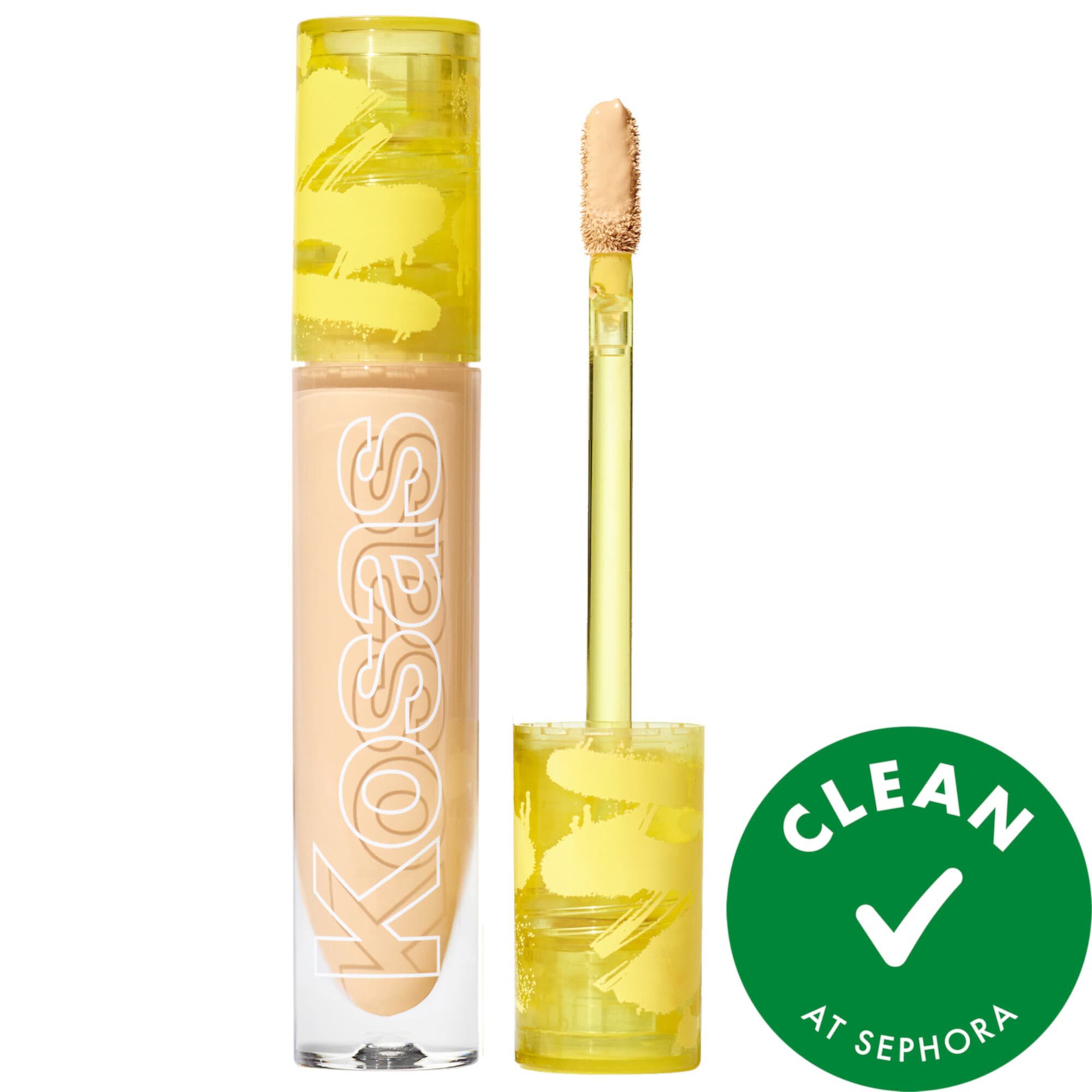 Revealer Super Creamy + Brightening Concealer with Caffeine and Hyaluronic Acid Kosas