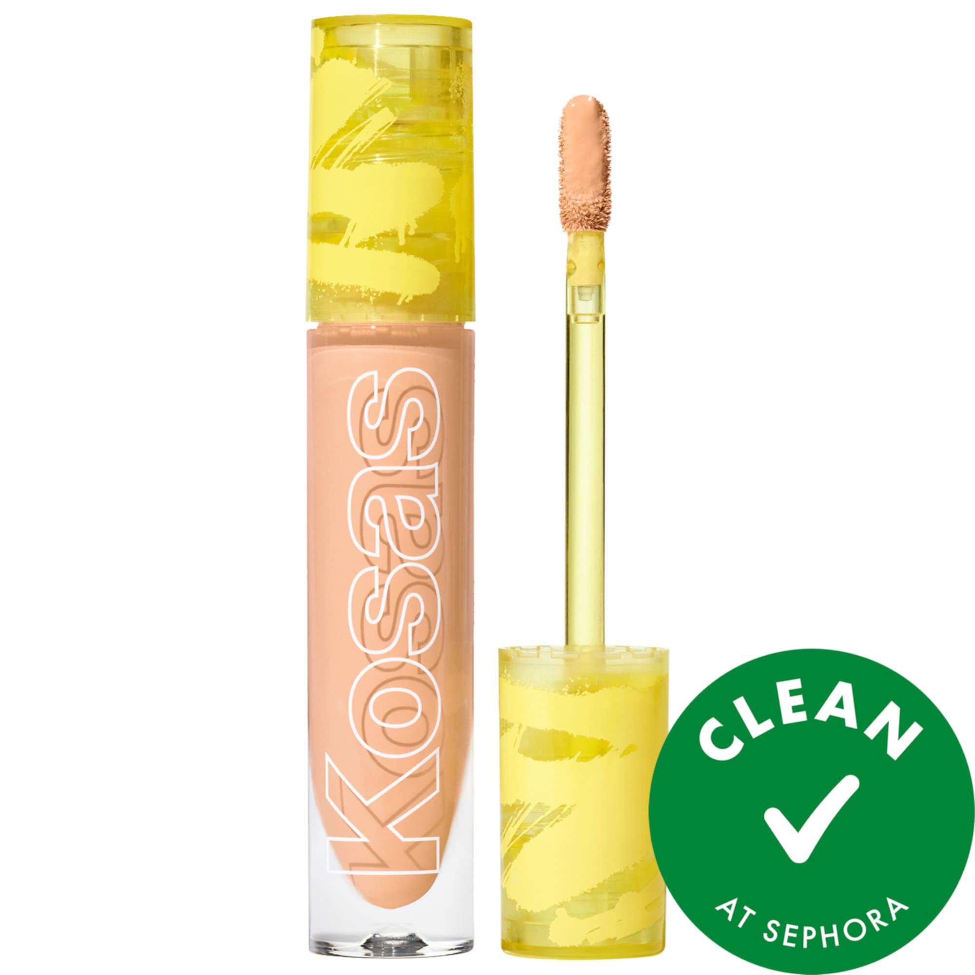 Revealer Super Creamy + Brightening Concealer with Caffeine and Hyaluronic Acid Kosas