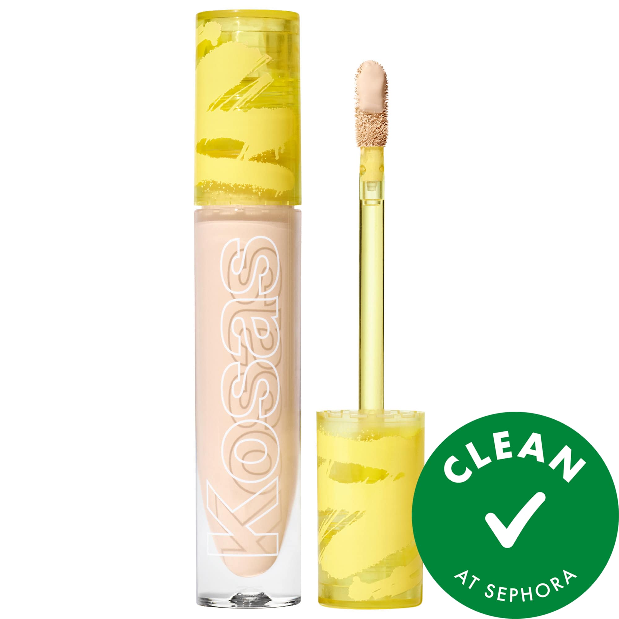 Revealer Super Creamy + Brightening Concealer with Caffeine and Hyaluronic Acid Kosas