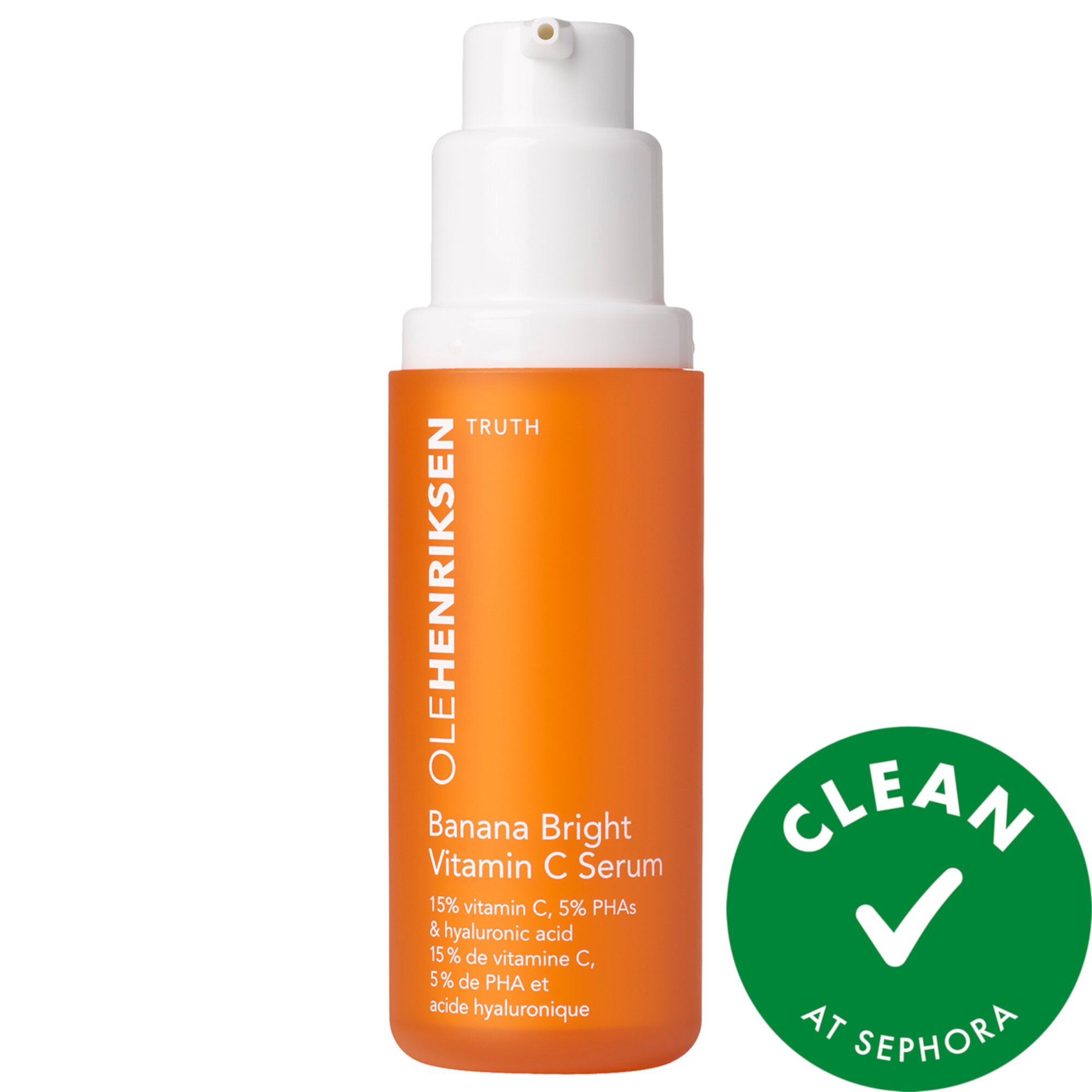 Banana Bright Сыворотка от темных пятен с 15% витамином С OLEHENRIKSEN