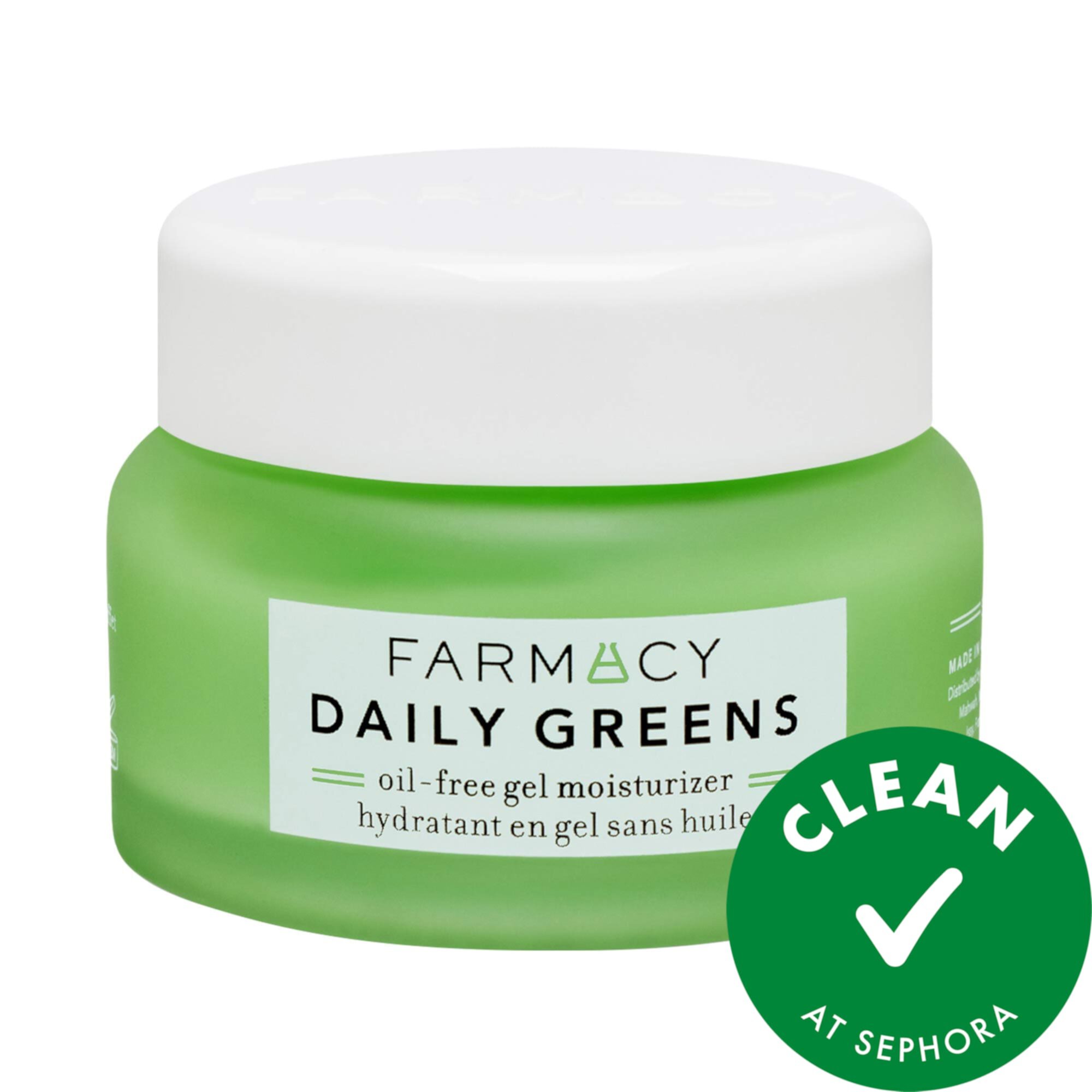 Безмасляный увлажняющий гель Daily Greens с морингой и папайей Farmacy