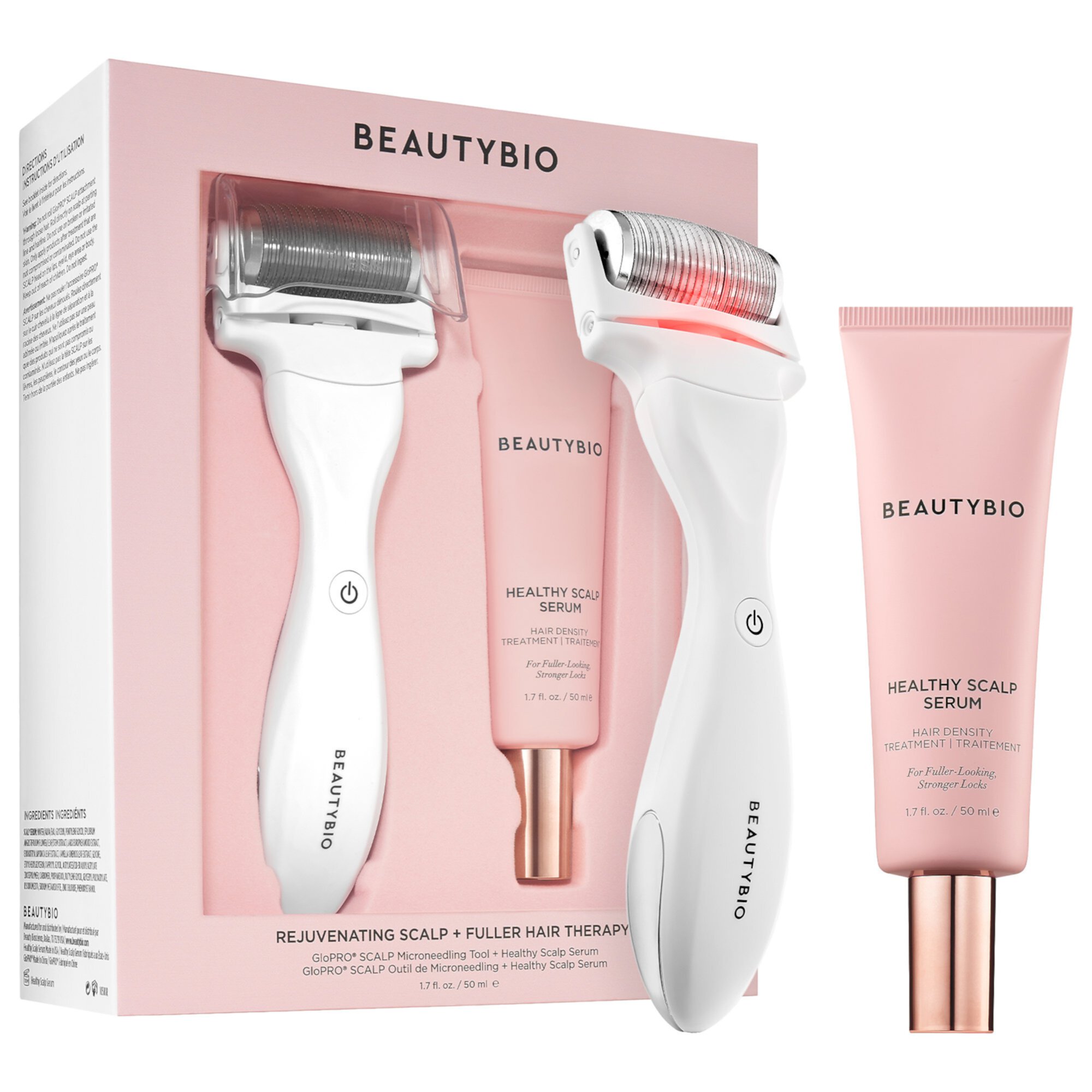 Rejuvenating Scalp + Fuller Hair Therapy Set BeautyBio