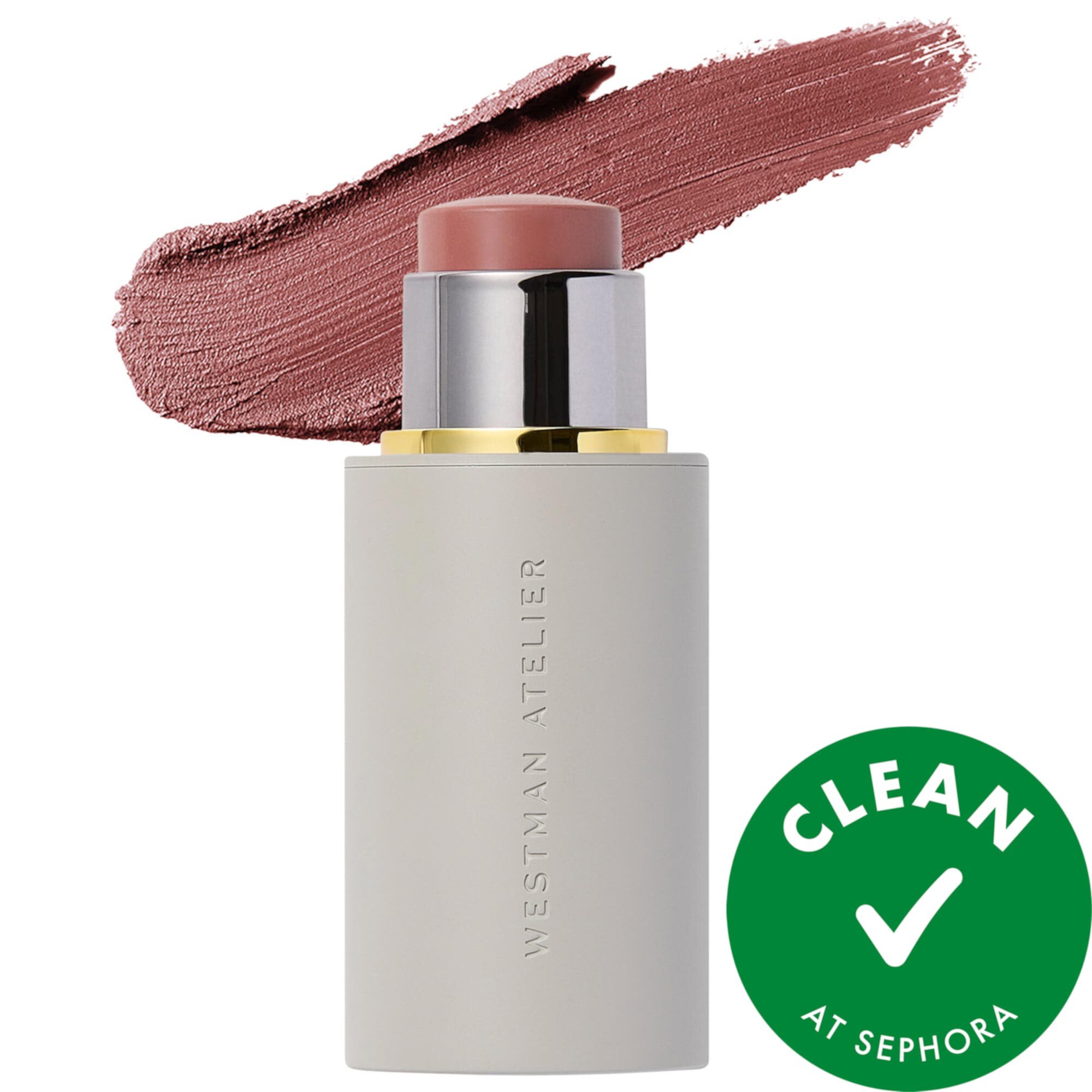 Baby Cheeks Lip + Cheek Cream Blush Stick Westman Atelier