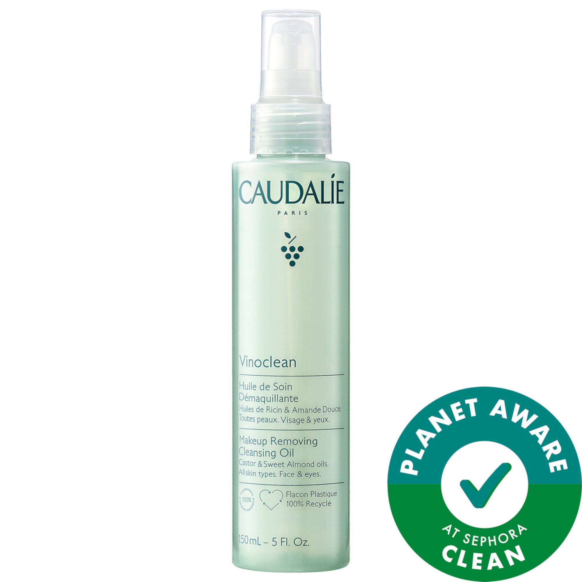 Vinoclean Очищающее масло для снятия макияжа CAUDALIE