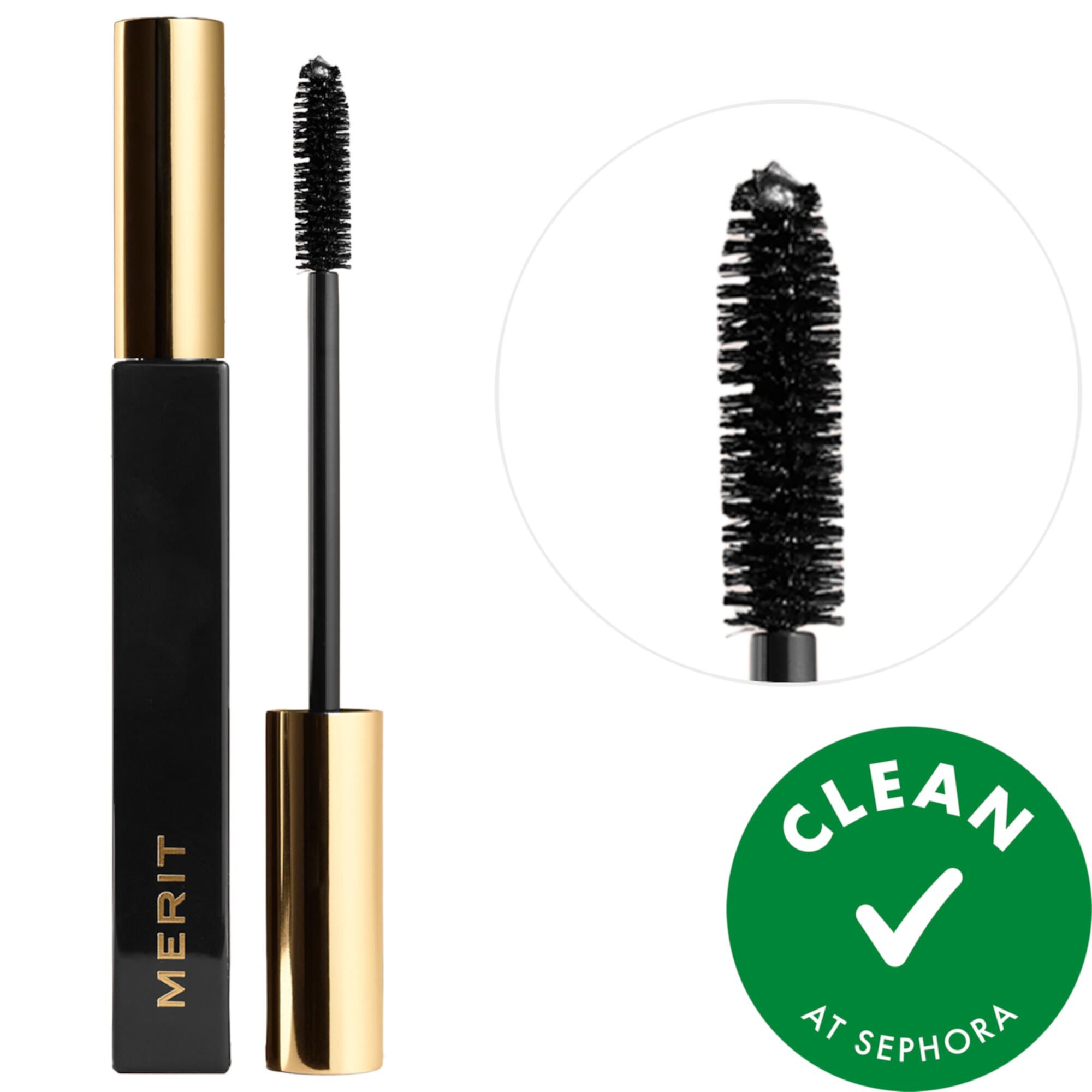 Тушь для ресниц Clean Lash удлиняющая тушь MERIT