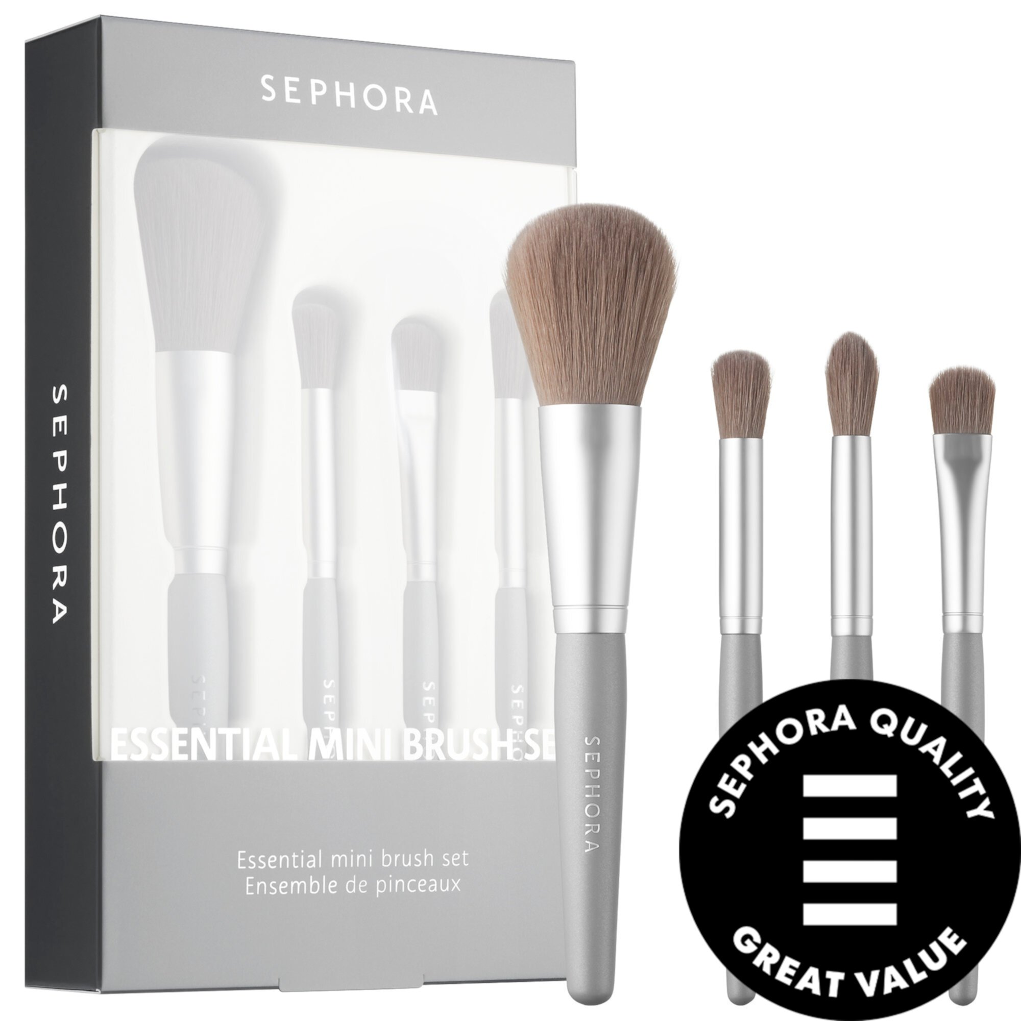 Essential Mini Makeup Brush Set SEPHORA COLLECTION