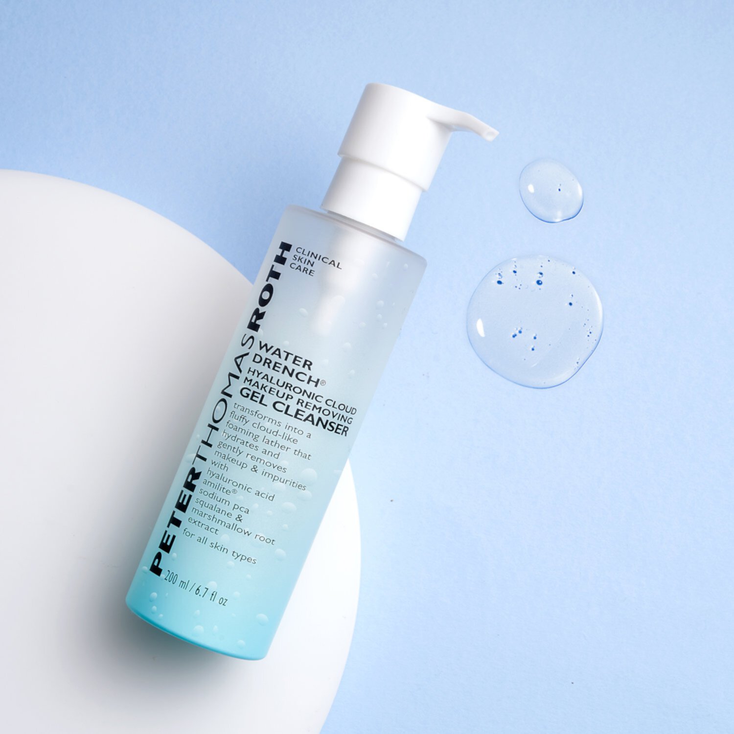 Water Drench® Hyaluronic Cloud Очищающий гель для снятия макияжа Peter Thomas Roth