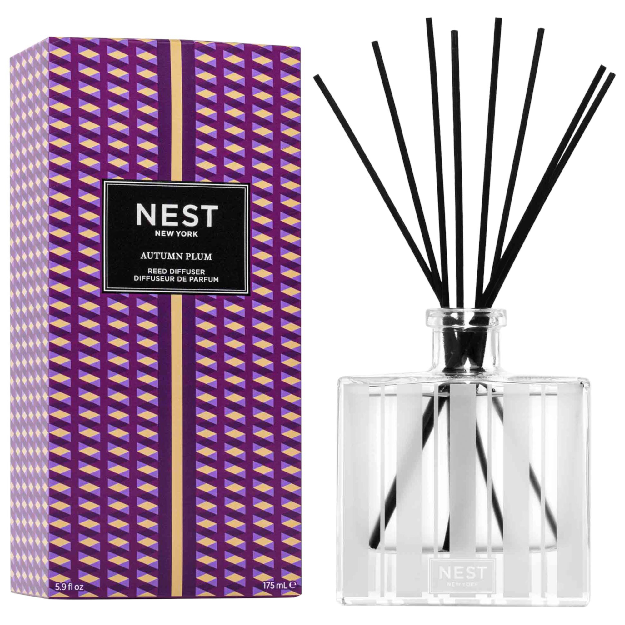 Autumn Plum Reed Diffuser Nest New York