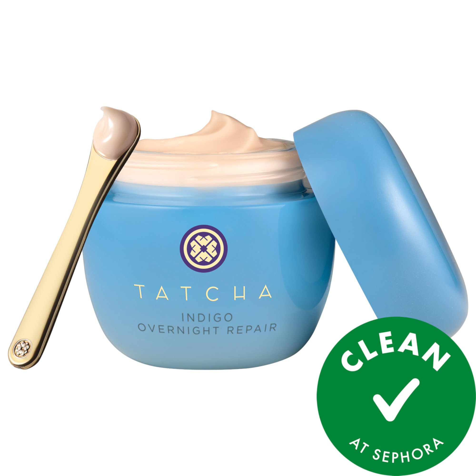 Indigo Overnight Repair Serum in Cream Treatment Tatcha