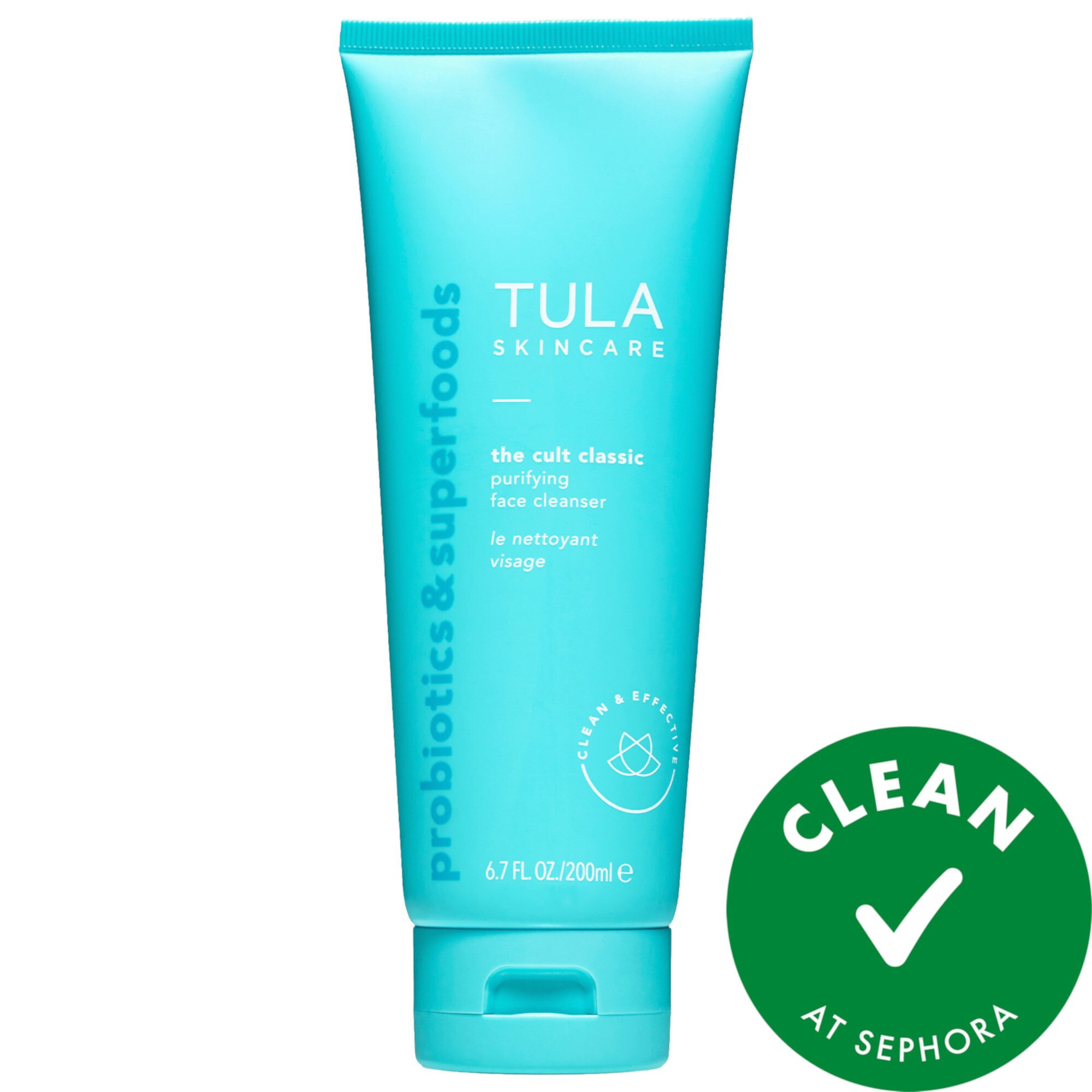 Очищающее очищающее средство для лица The Cult Classic TULA Skincare