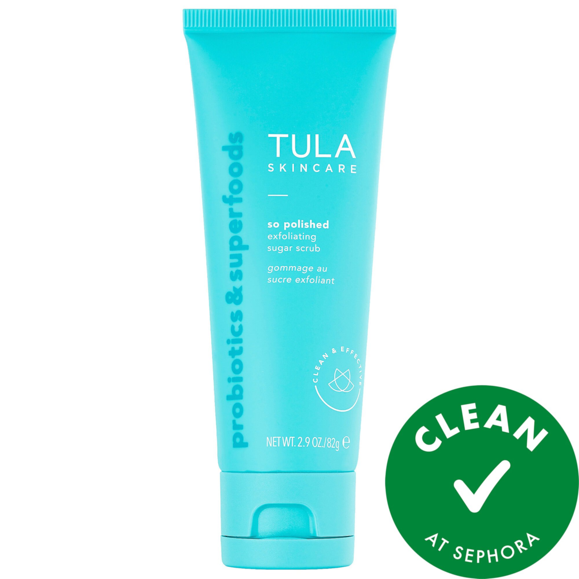 Отшелушивающий сахарный скраб So Polished TULA Skincare