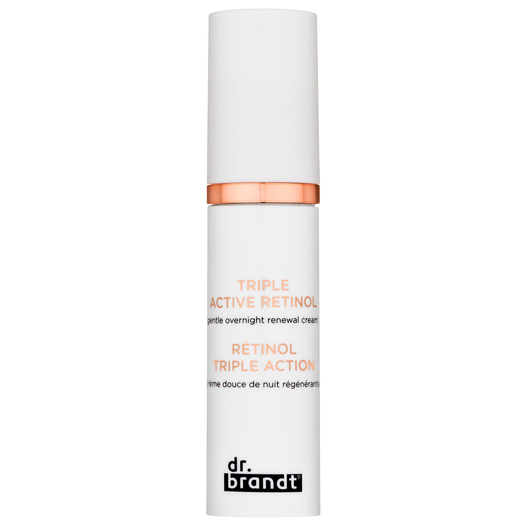 Нежный ночной обновляющий крем Triple Active Retinol Dr. Brandt Skincare