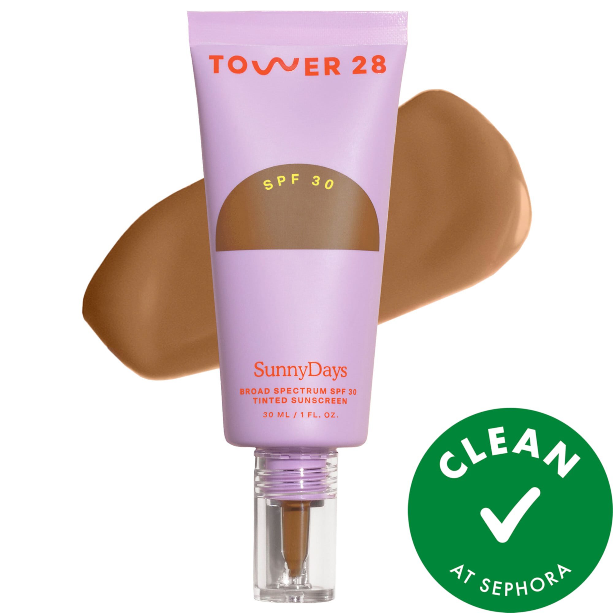 SunnyDays SPF 30 Тональная солнцезащитная основа Tower 28 Beauty