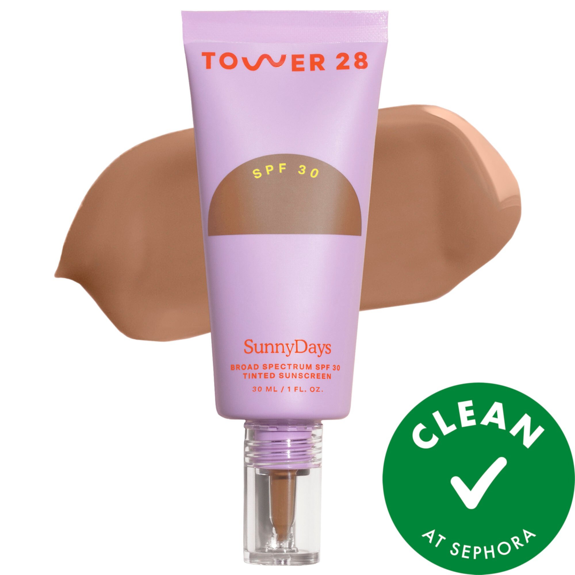 SunnyDays SPF 30 Тональная солнцезащитная основа Tower 28 Beauty