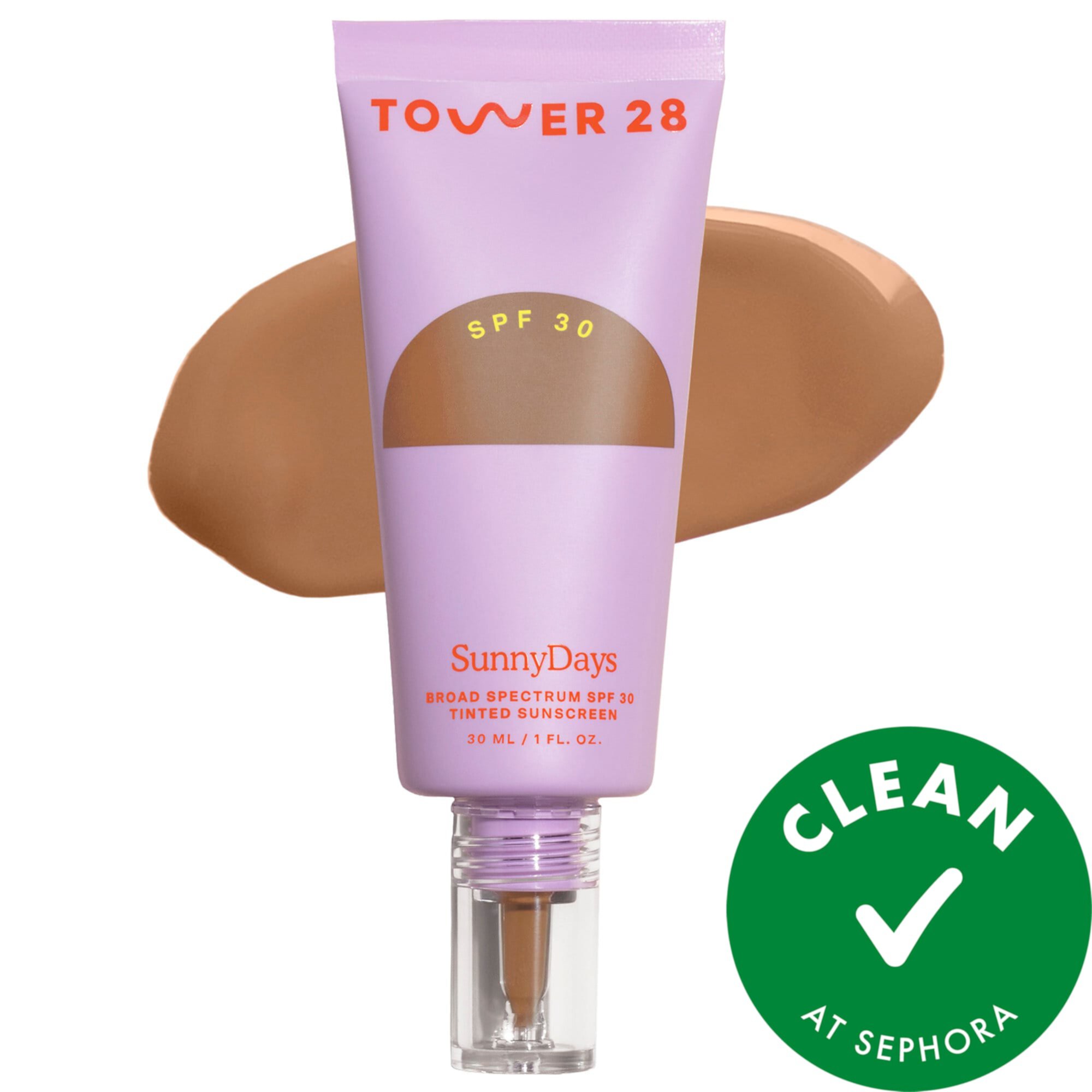 SunnyDays SPF 30 Тональная солнцезащитная основа Tower 28 Beauty