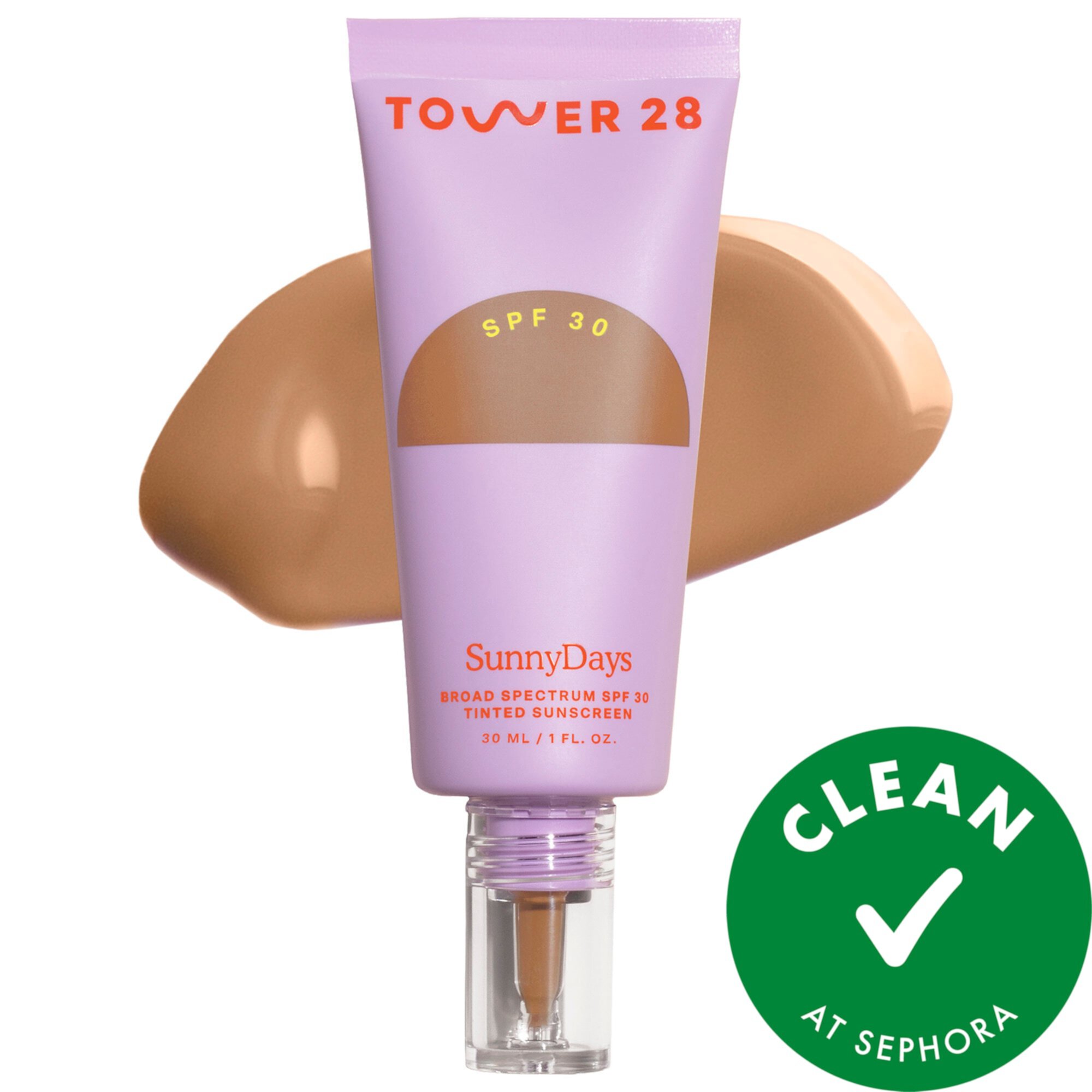 SunnyDays SPF 30 Тональная солнцезащитная основа Tower 28 Beauty