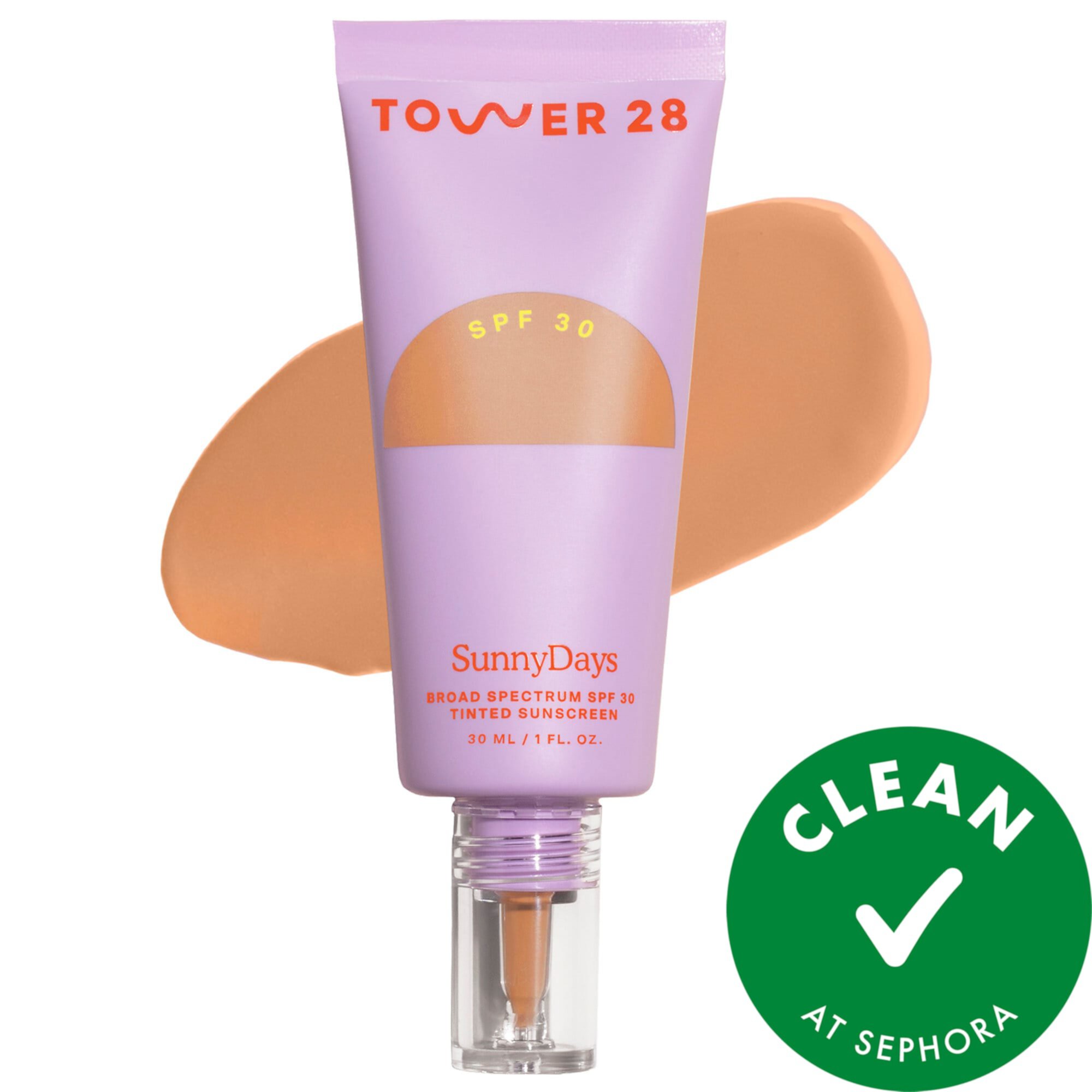 SunnyDays SPF 30 Тональная солнцезащитная основа Tower 28 Beauty